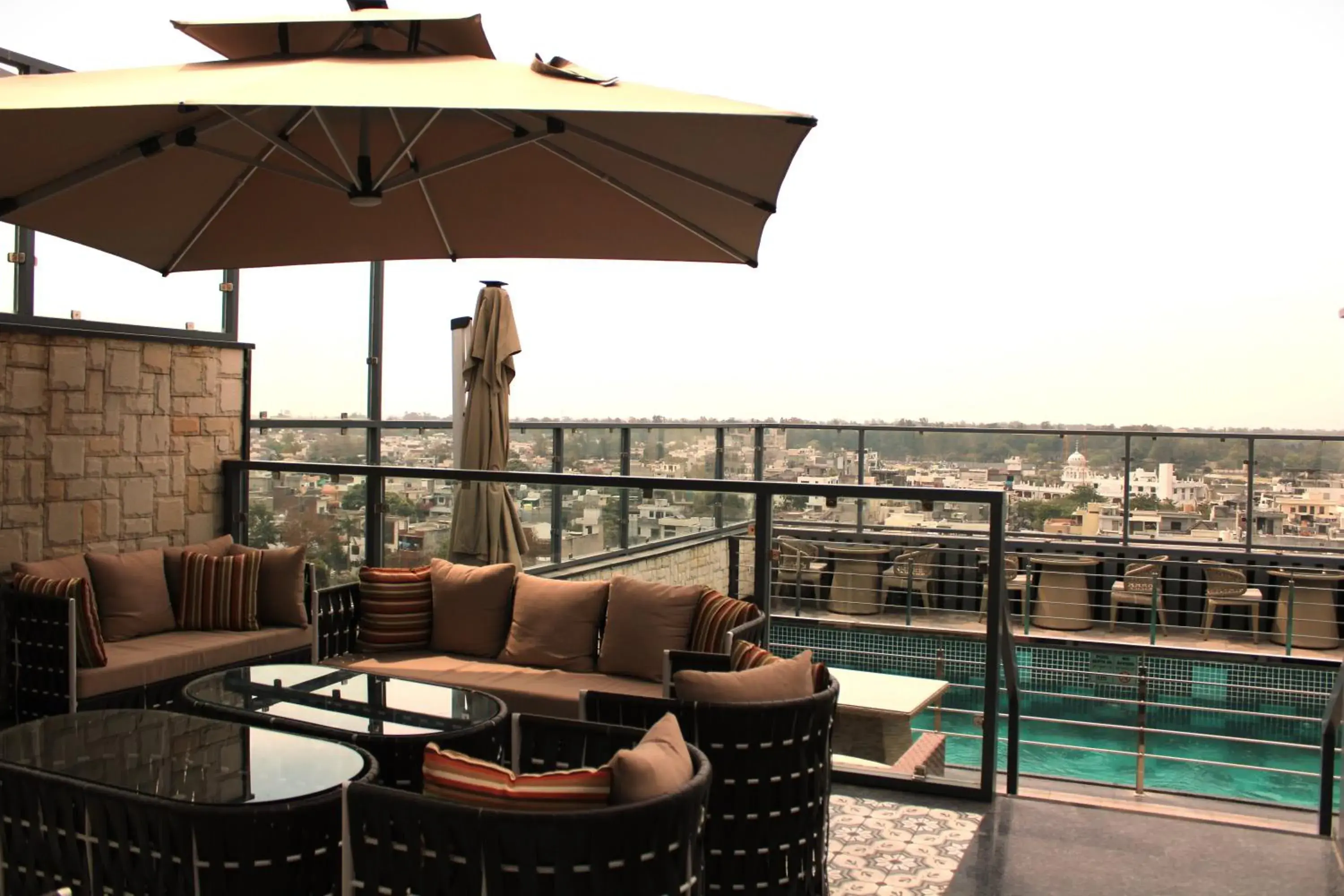 Swimming pool in BluSalzz Residence Amritsar Swimming pool in BluSalzz Residence Amritsar