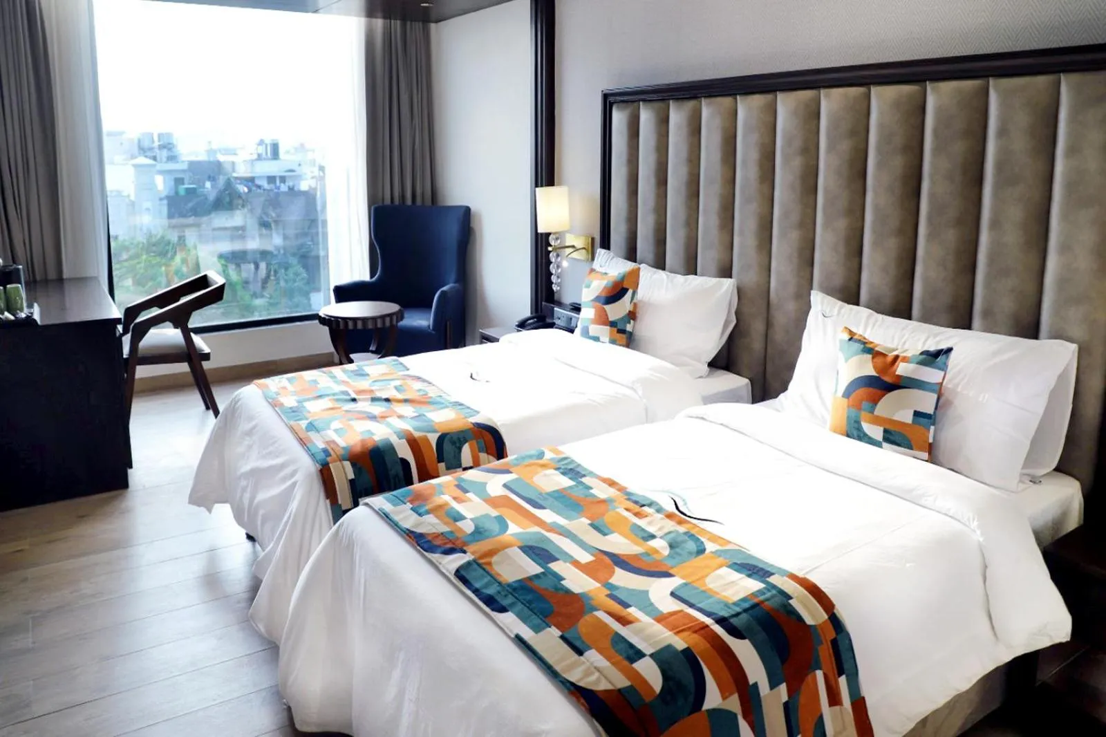 Bedroom, Bed in BluSalzz Residence Amritsar