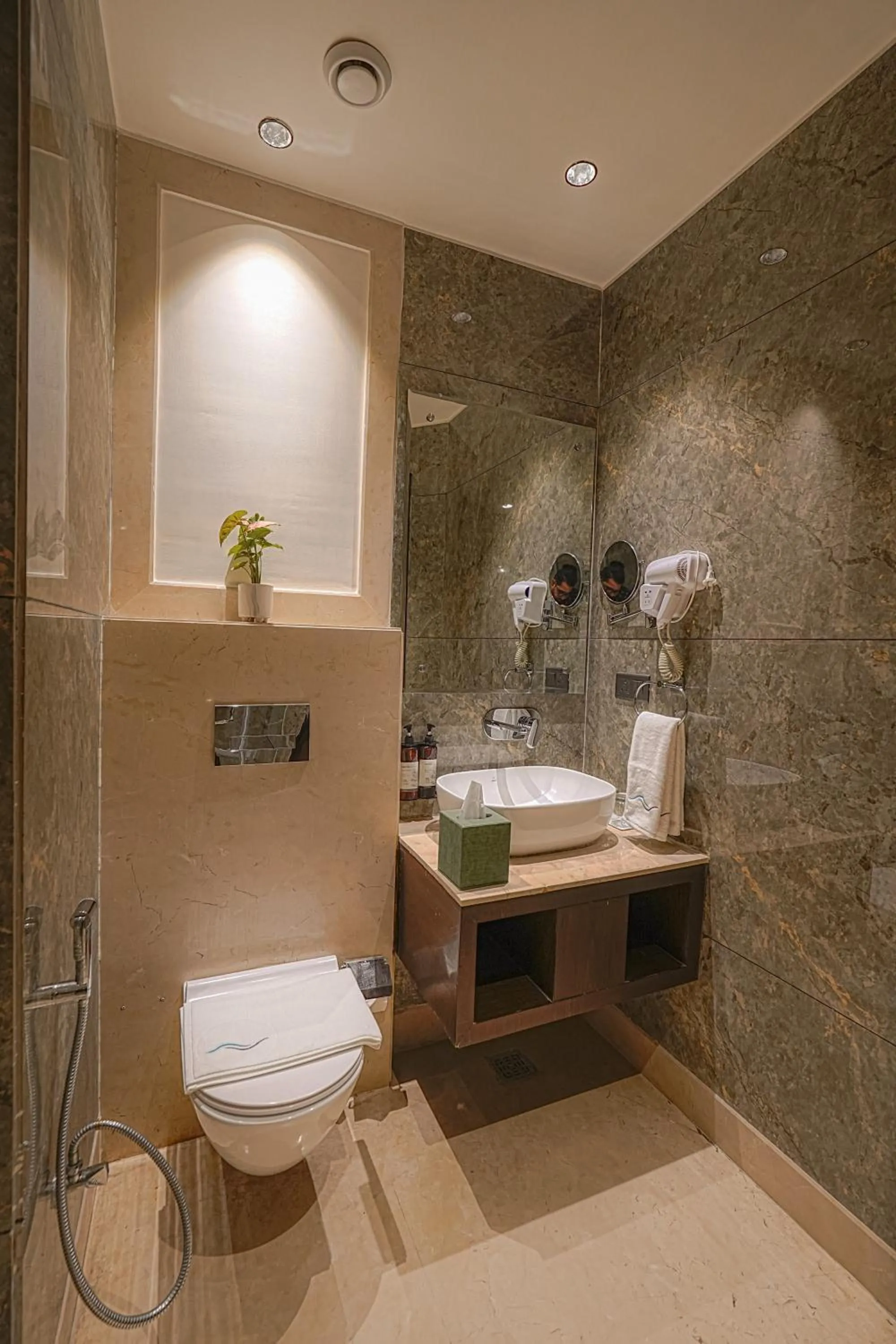 Shower in BluSalzz Residence Amritsar