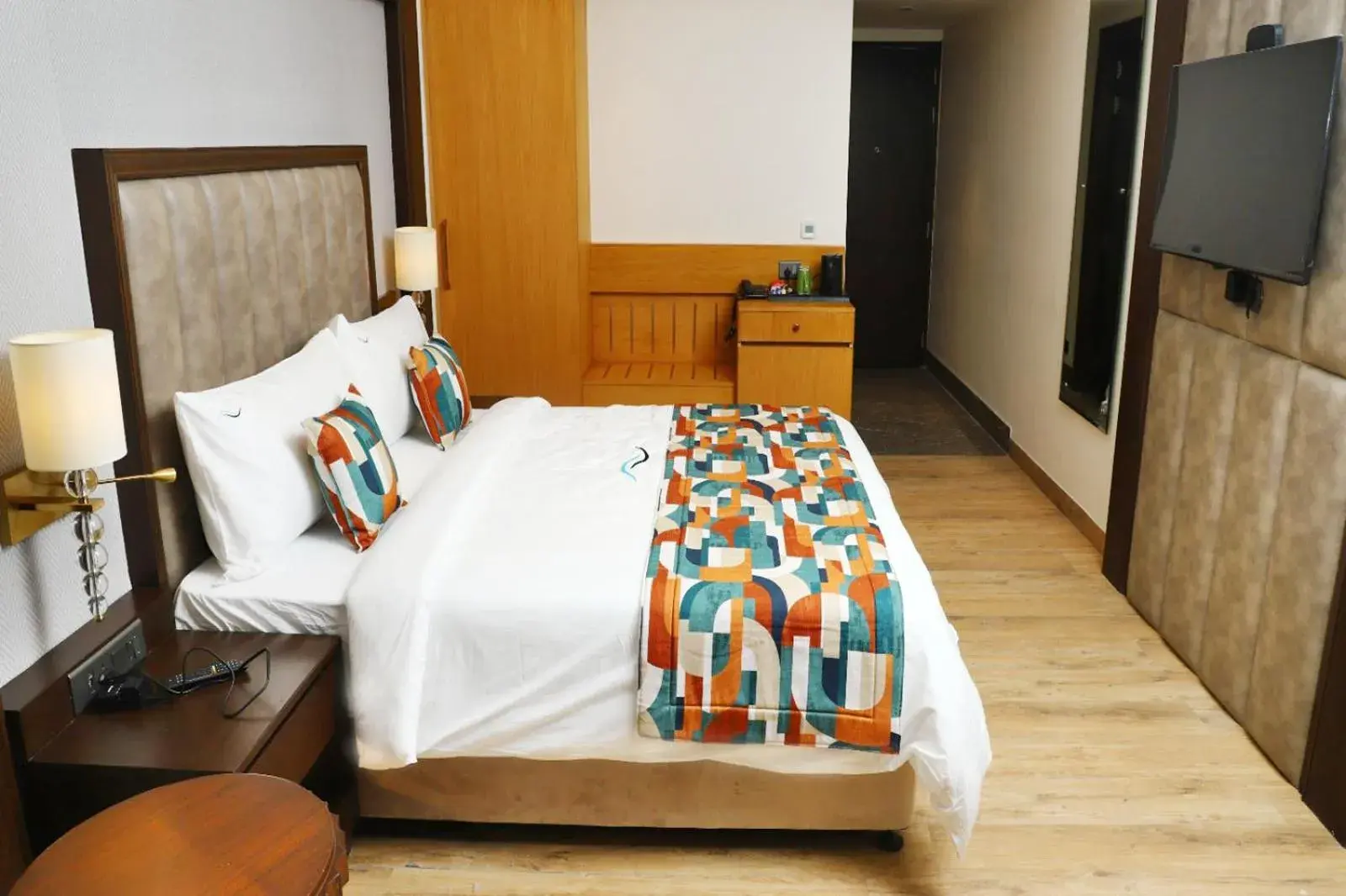 Bedroom, Bed in BluSalzz Residence Amritsar Bedroom, Bed in BluSalzz Residence Amritsar