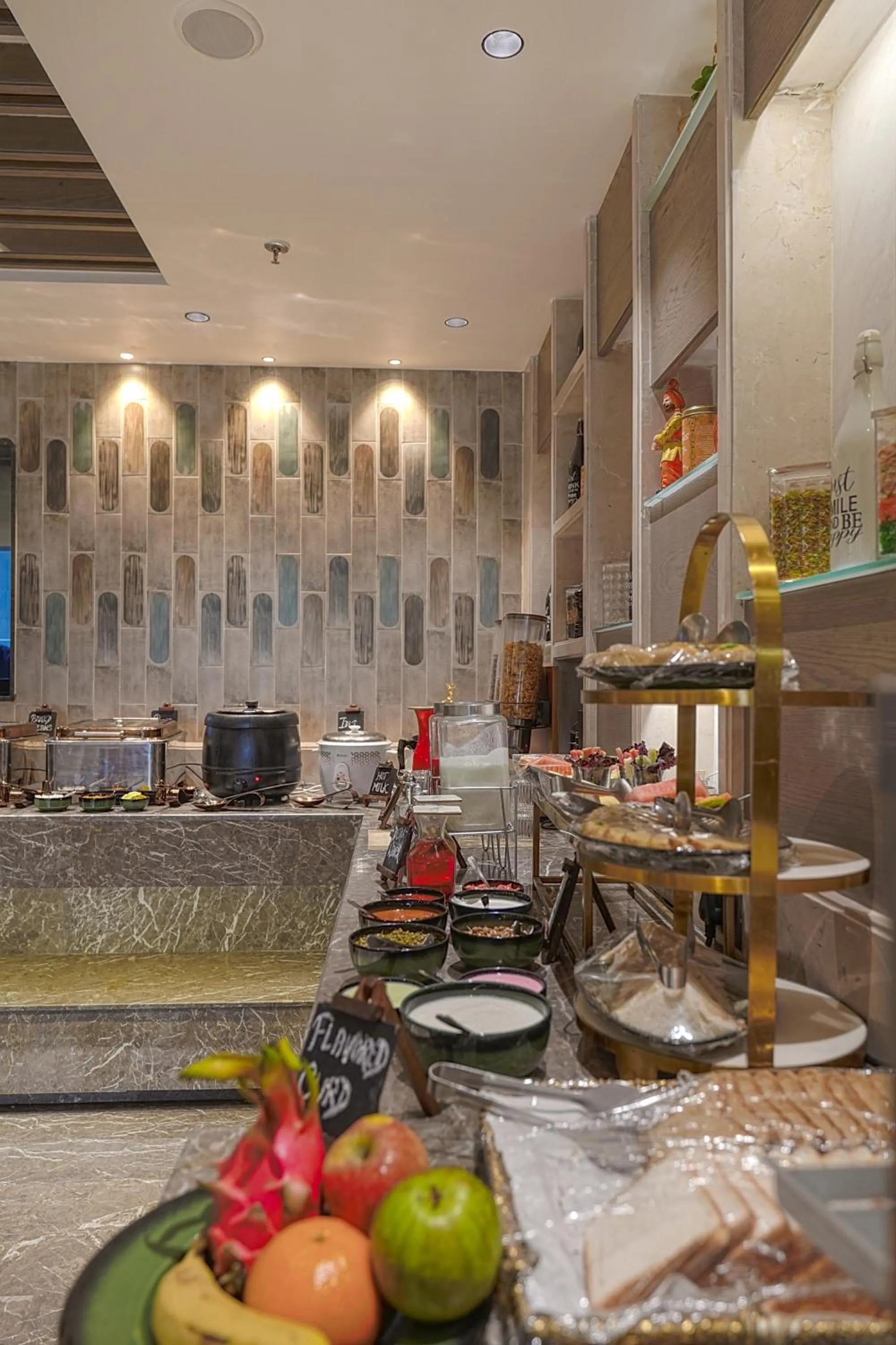 Kitchen or kitchenette in BluSalzz Residence Amritsar