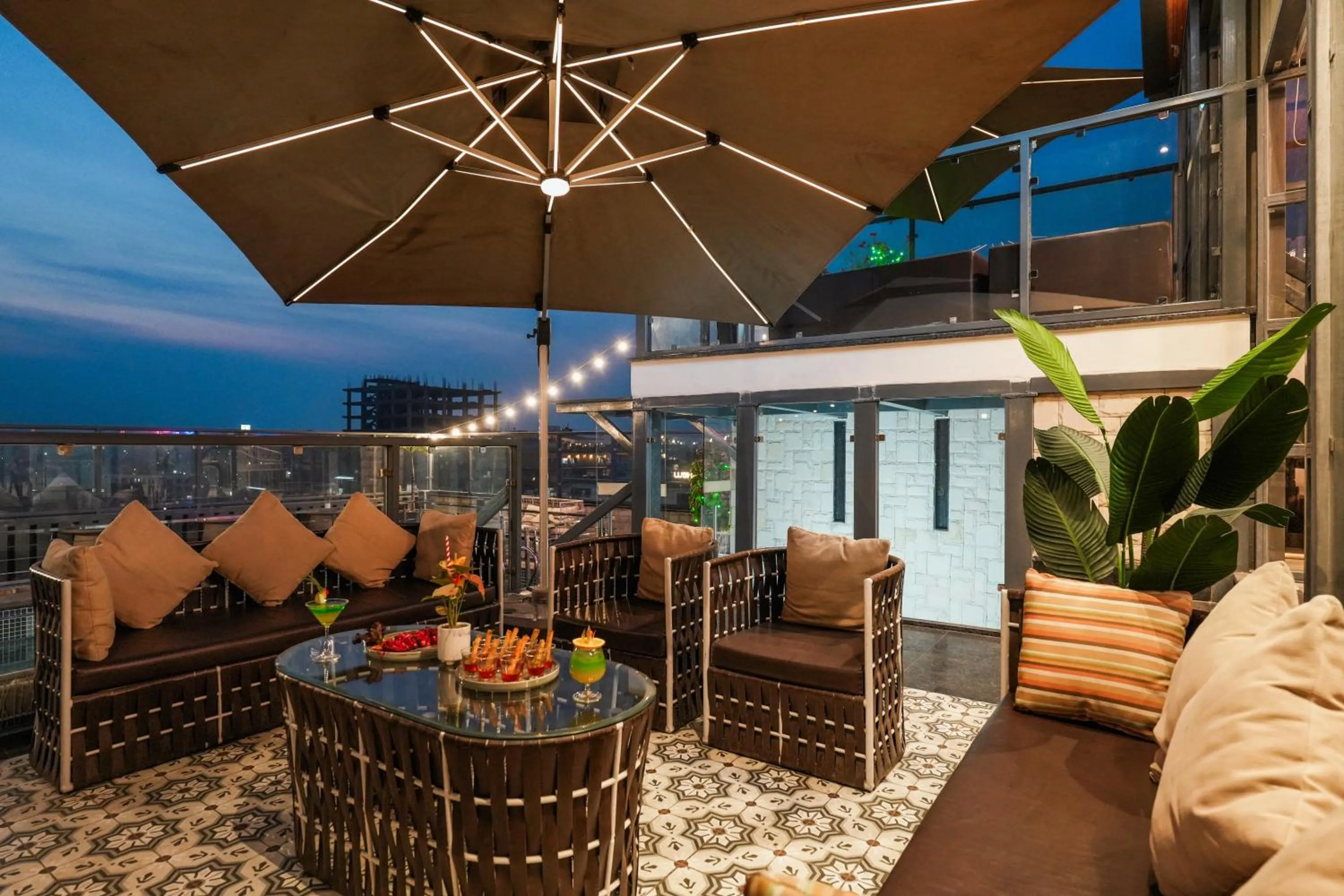 Patio in BluSalzz Residence Amritsar