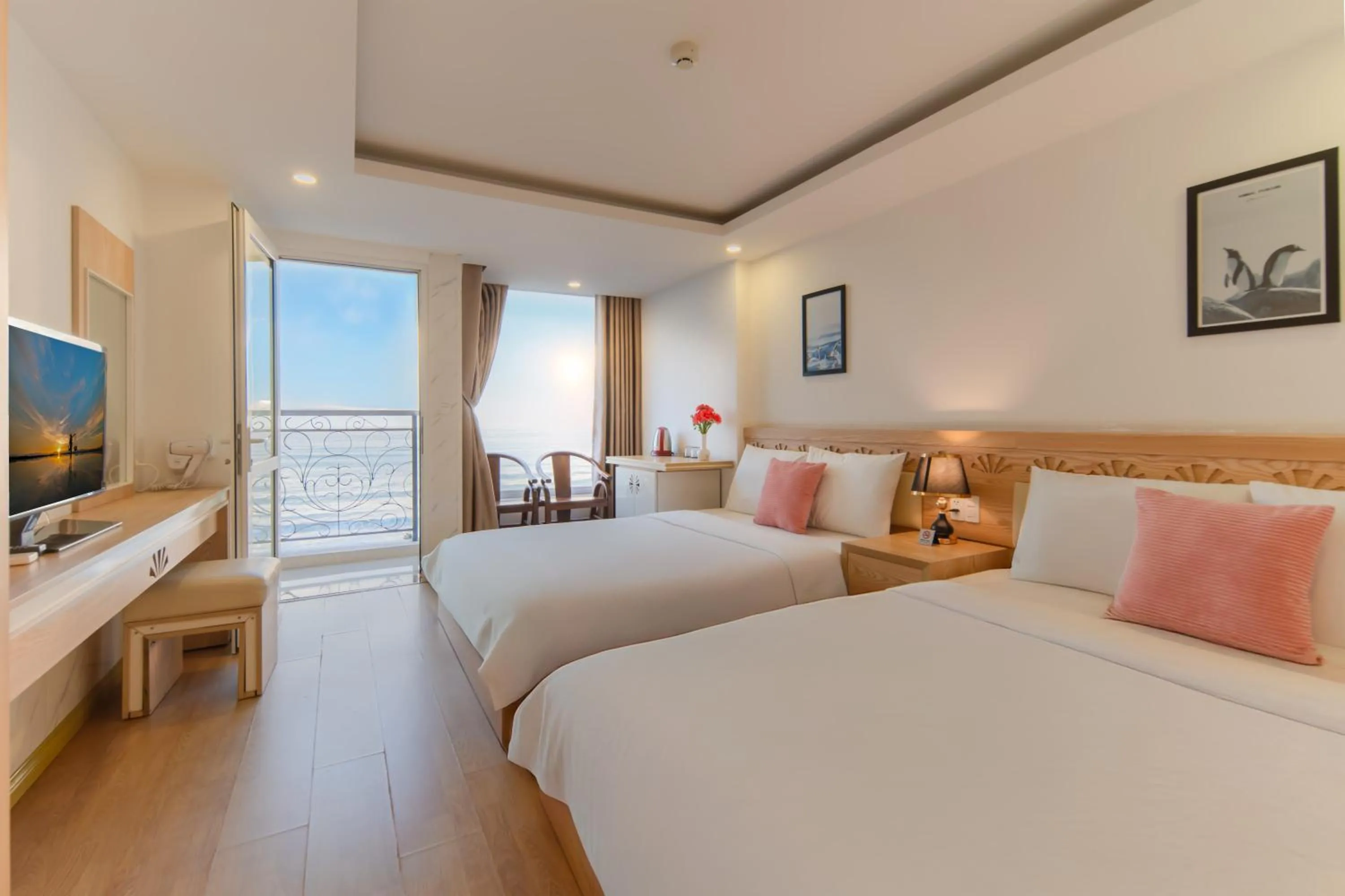 Bed in Nang Vang Hotel Nha Trang