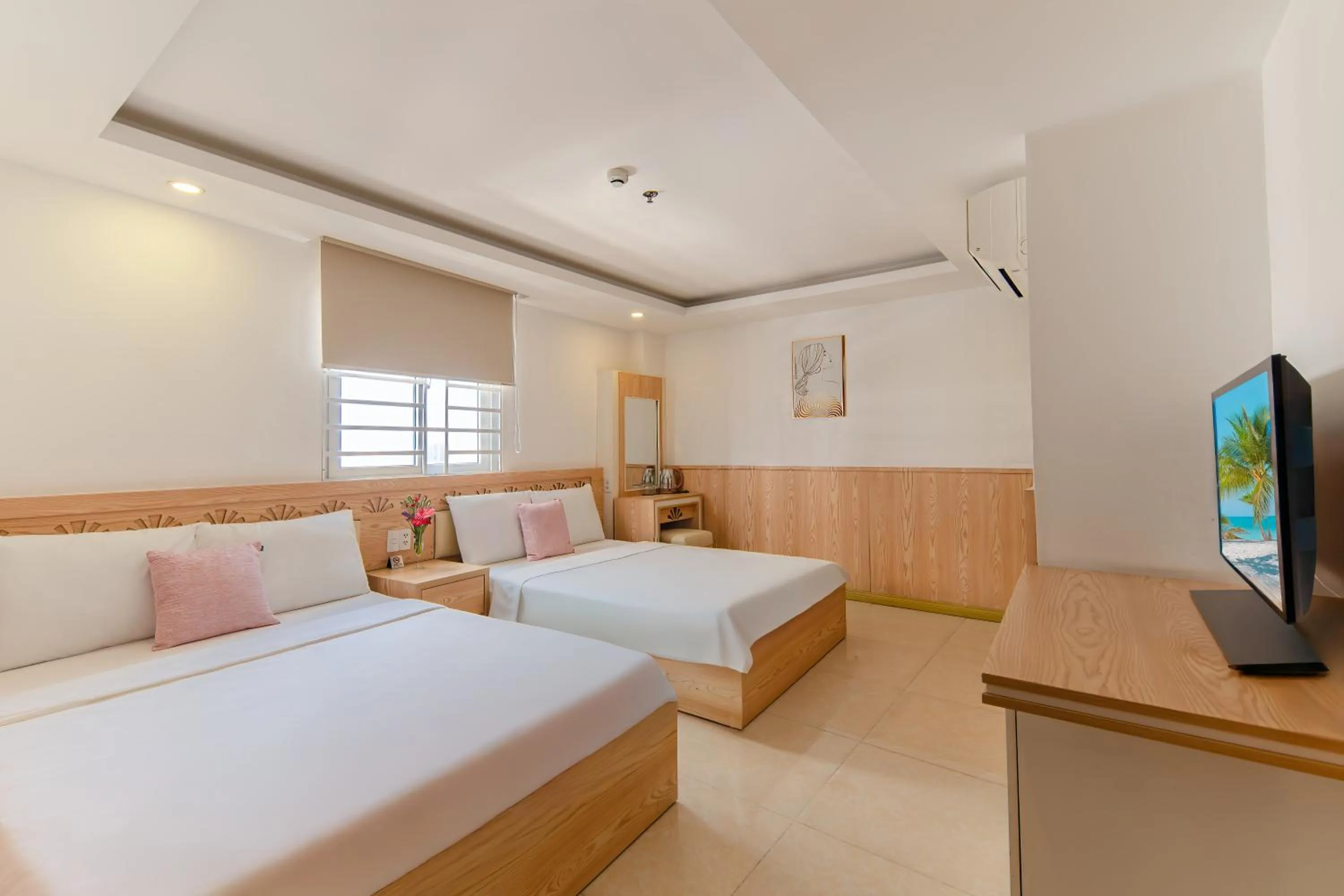 Bed in Nang Vang Hotel Nha Trang