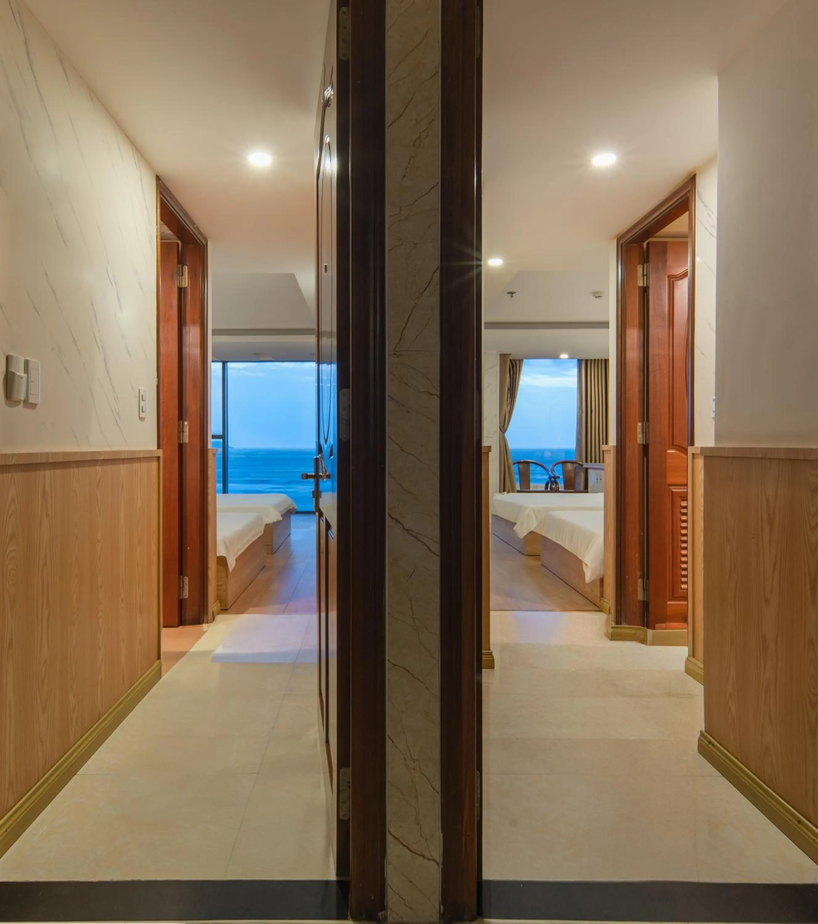 Bed in Nang Vang Hotel Nha Trang