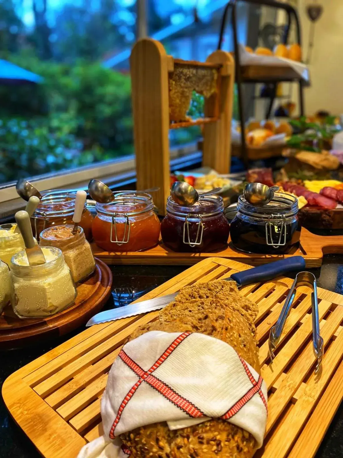 Breakfast in Pousada La Lavande Breakfast in Pousada La Lavande