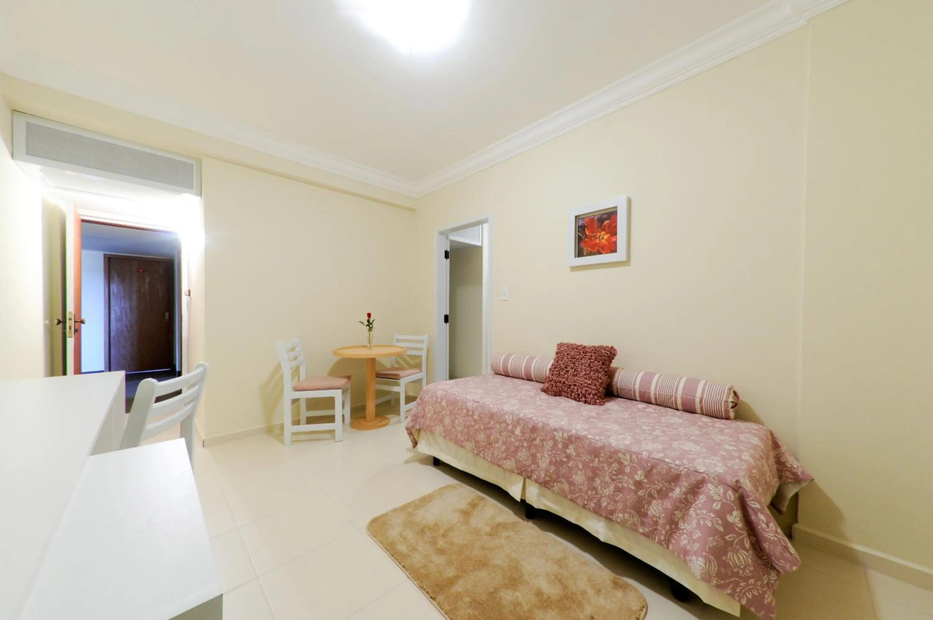 Living room, Bed in San Michel Palace Hotel