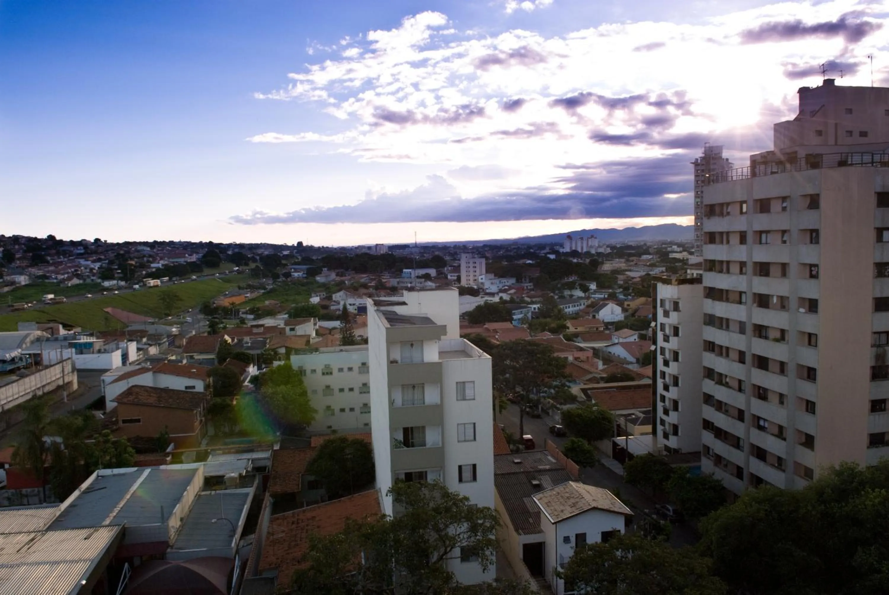 City view in San Michel Palace Hotel