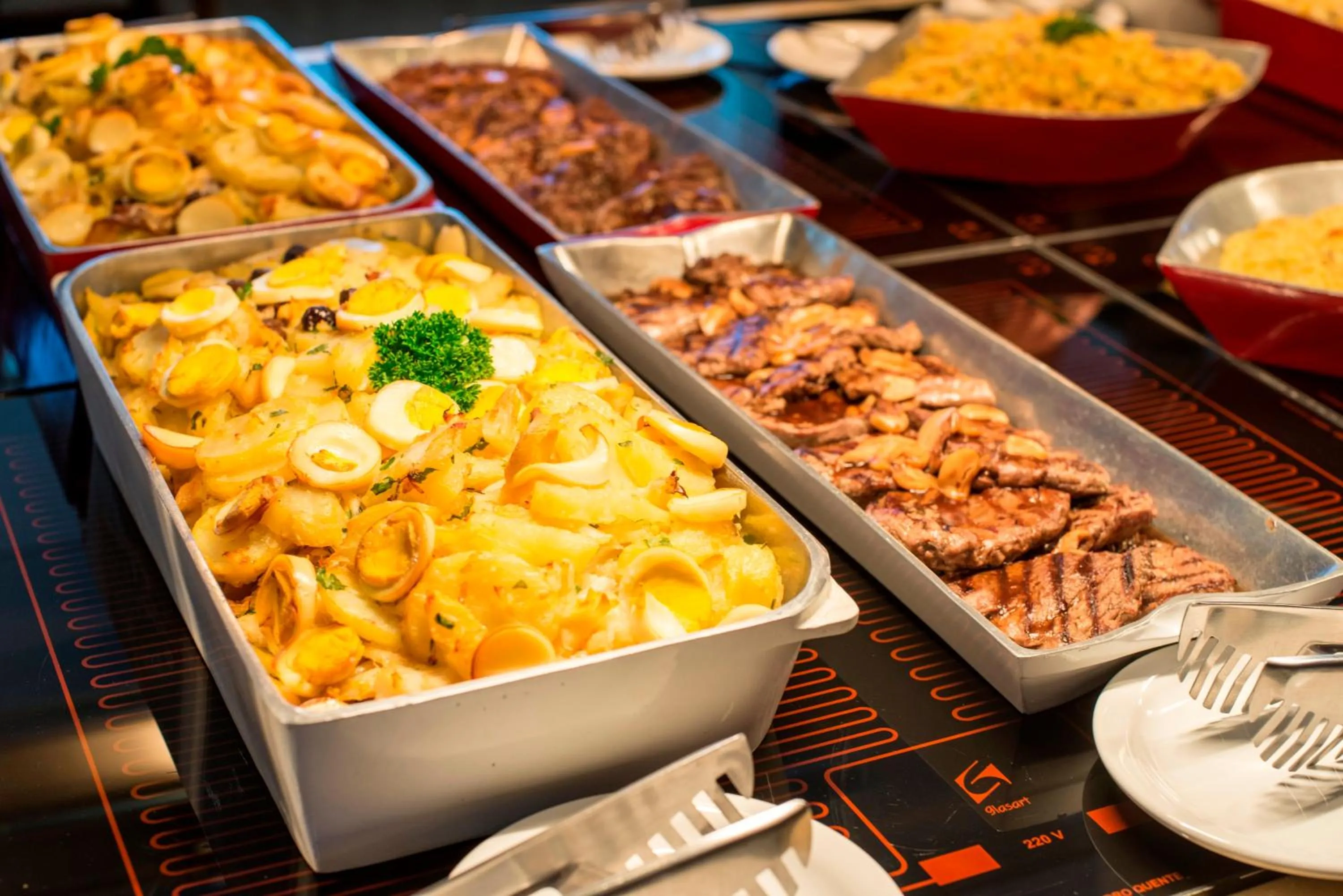 Food close-up in San Michel Palace Hotel