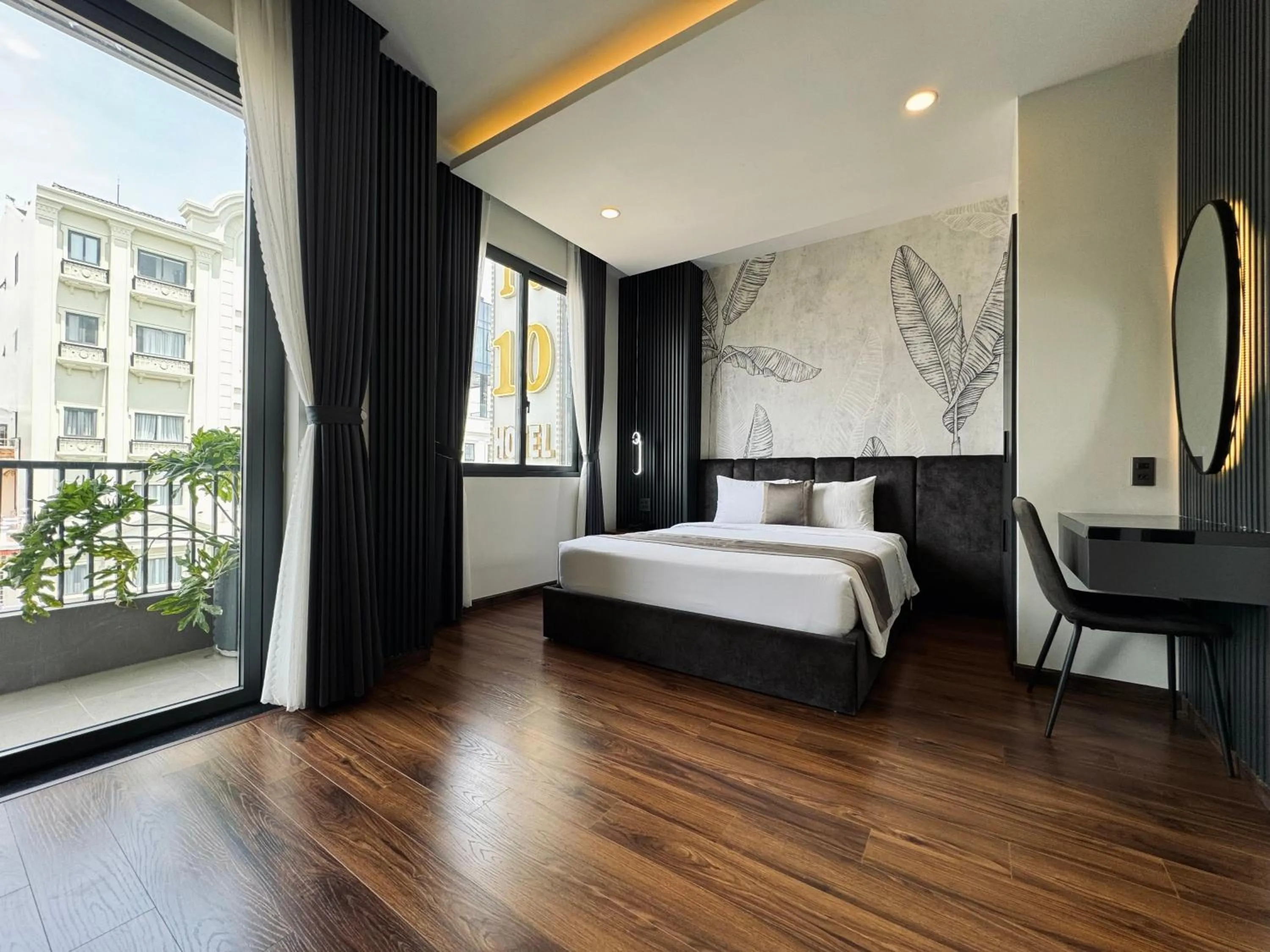 Bed in LION 10 HOTEL