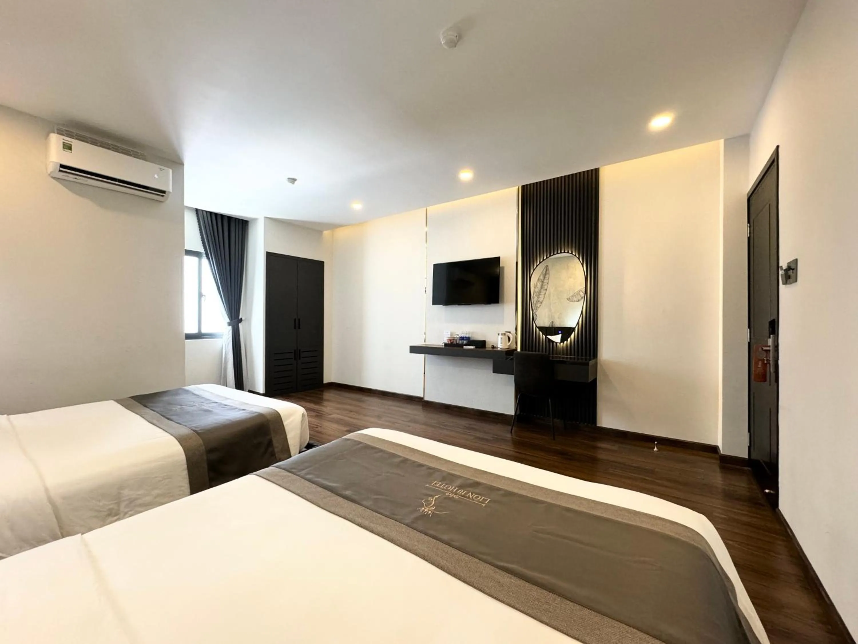 Bed in LION 10 HOTEL