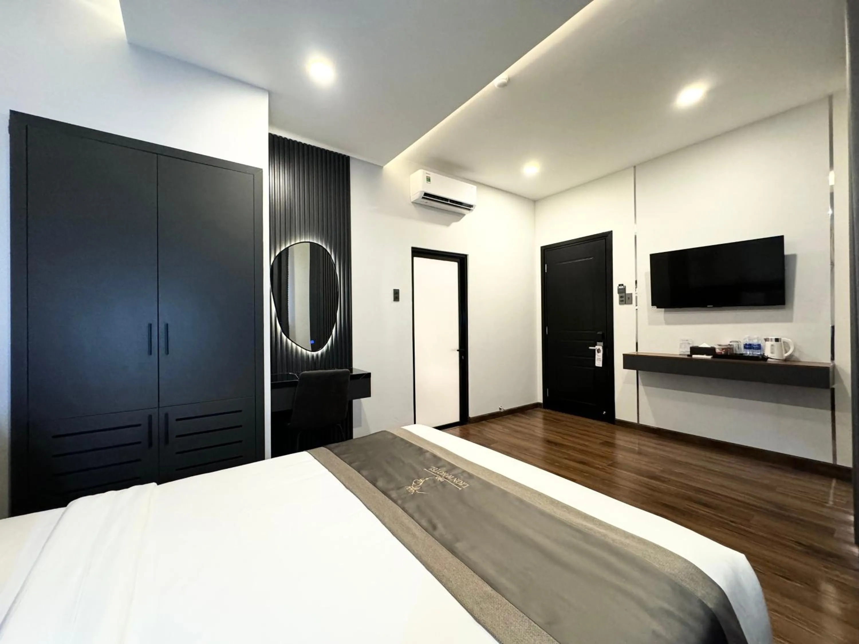 Bed in LION 10 HOTEL