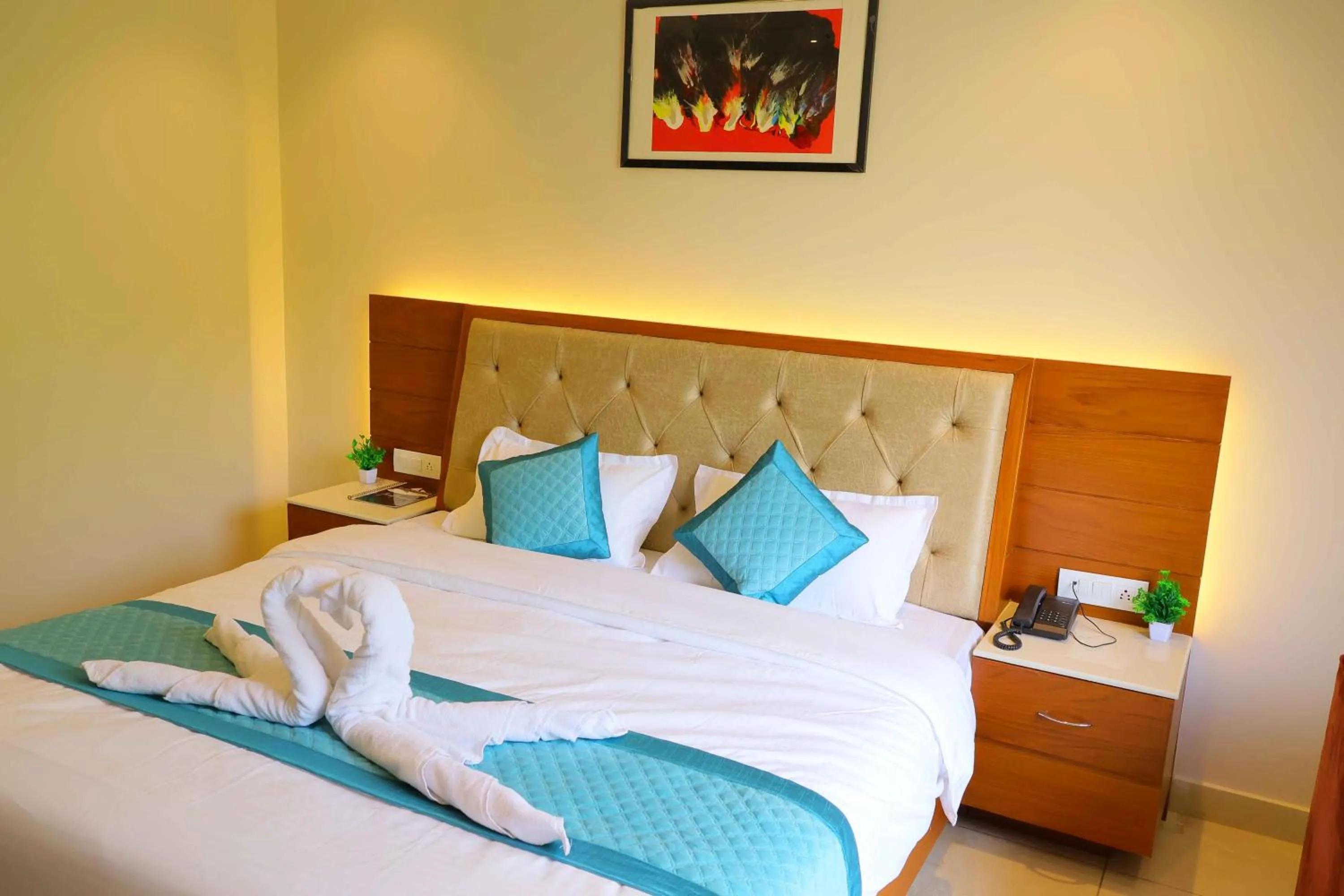 Bed in Sa-Ba Manali Inn, Mall Road