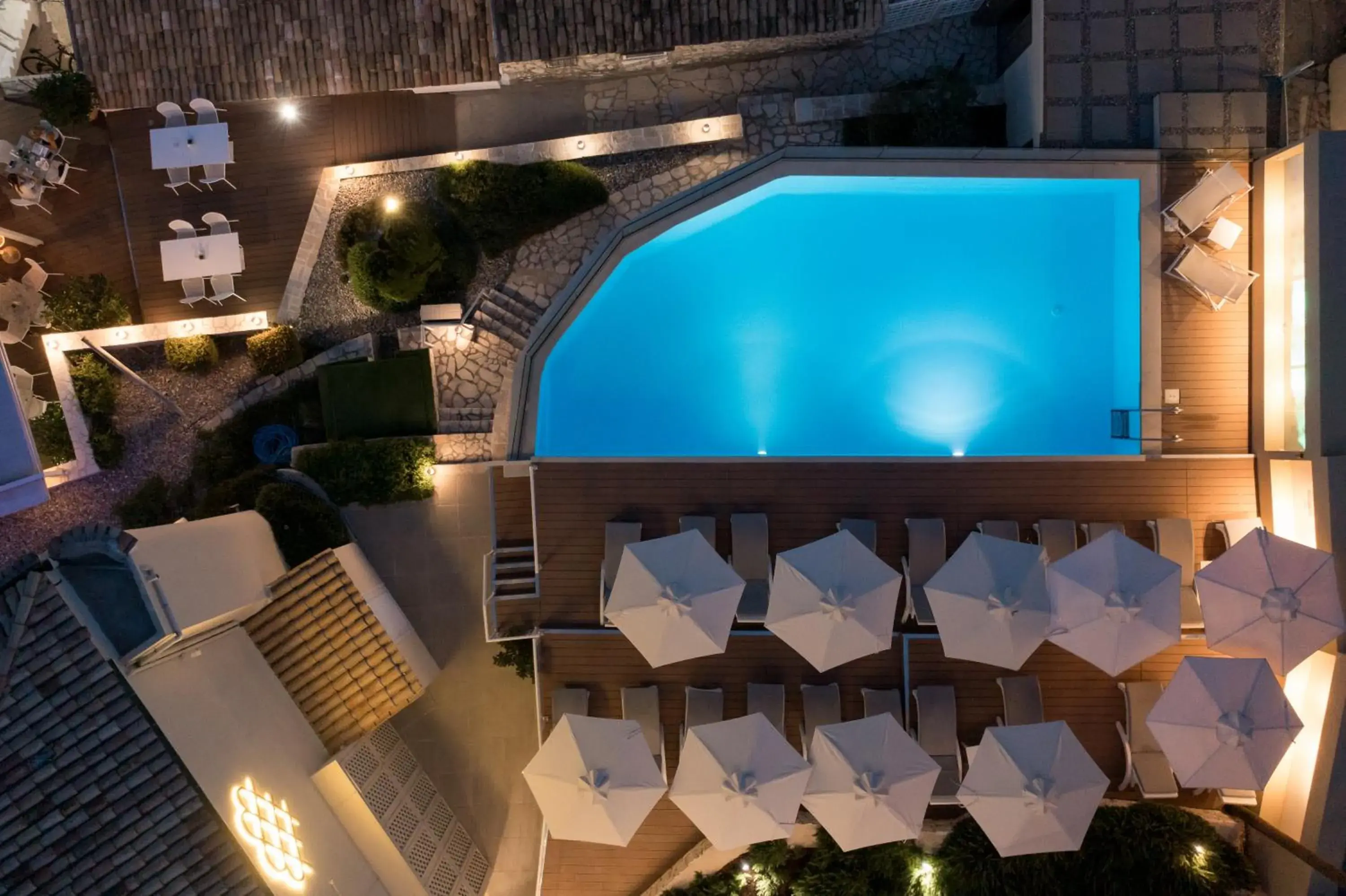 Swimming pool in Melina Bay Boutique Hotel Swimming pool in Melina Bay Boutique Hotel