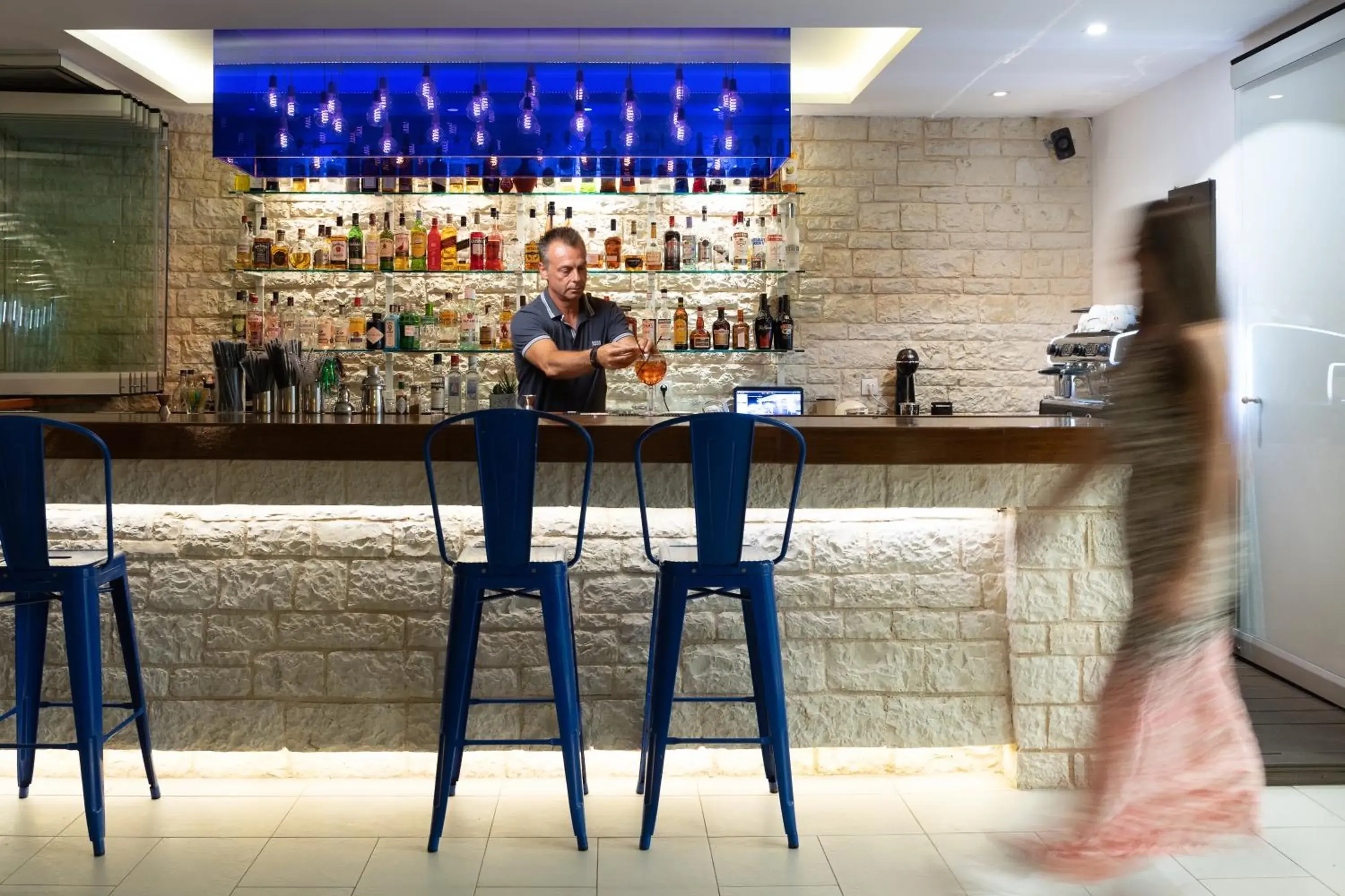 Lounge or bar in Melina Bay Boutique Hotel Lounge or bar in Melina Bay Boutique Hotel