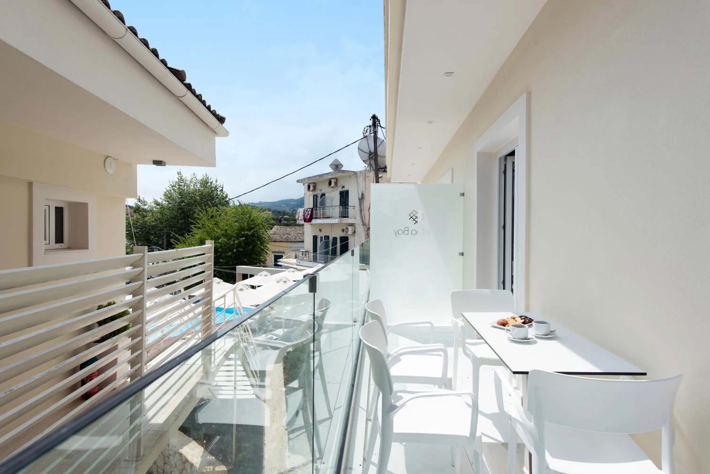 Balcony/Terrace in Melina Bay Boutique Hotel
