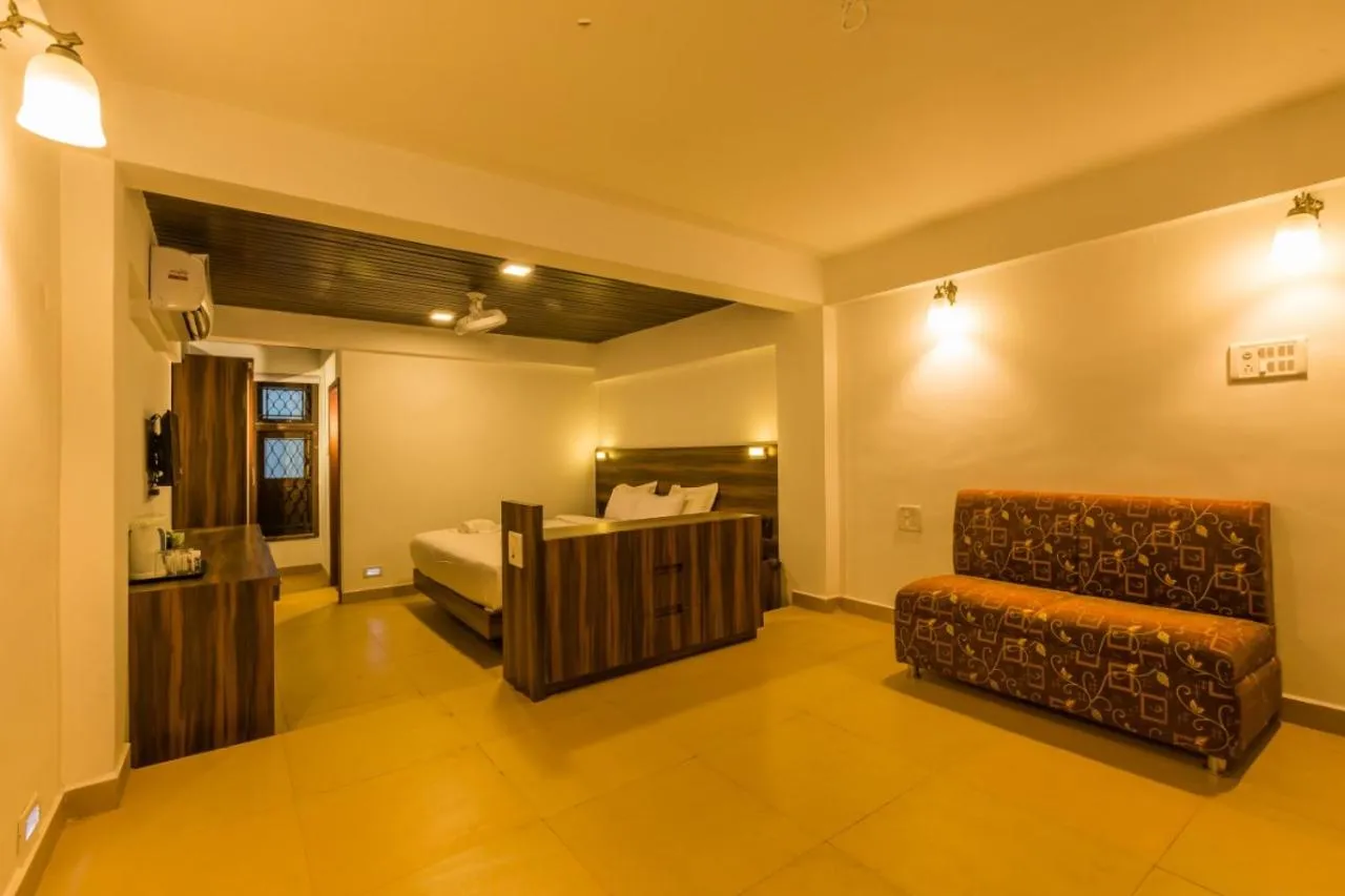 Bed in matheran Green field Resorts