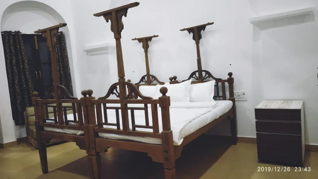 Bed in matheran Green field Resorts