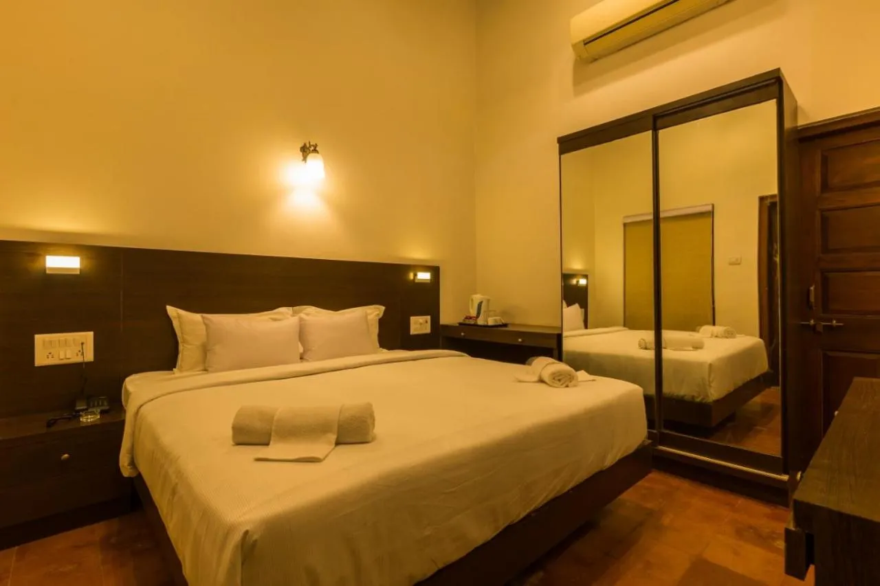 Bed in matheran Green field Resorts