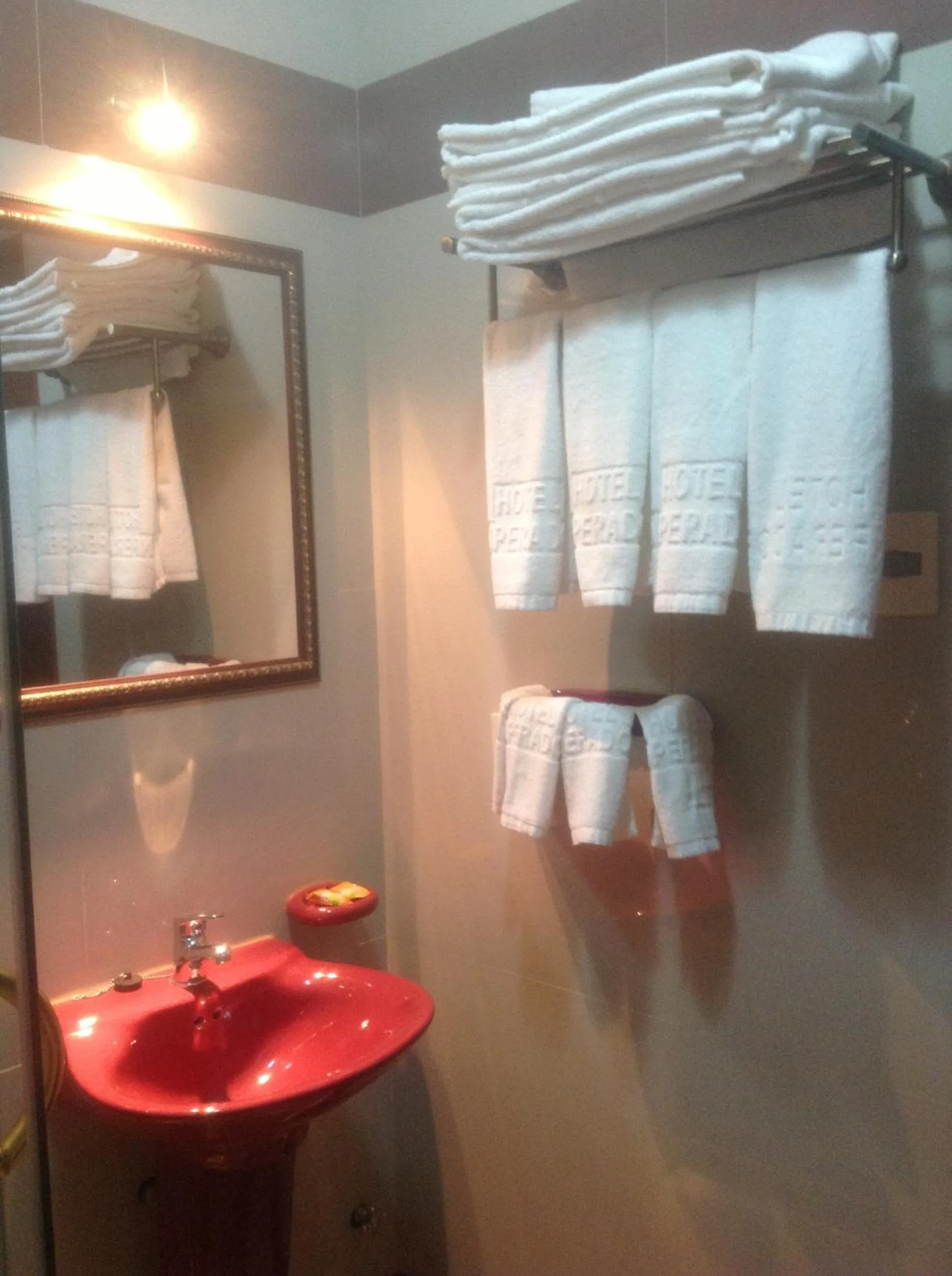 Bathroom in Golden Palace