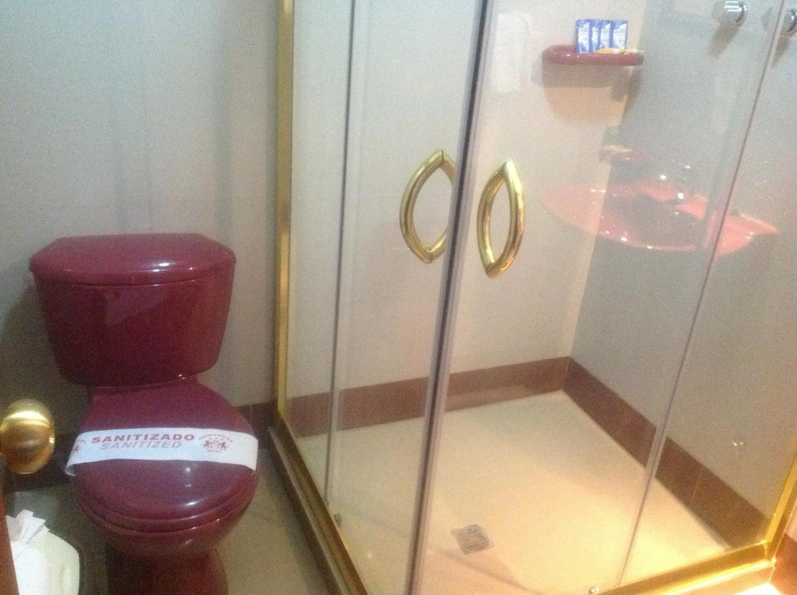 Bathroom in Golden Palace