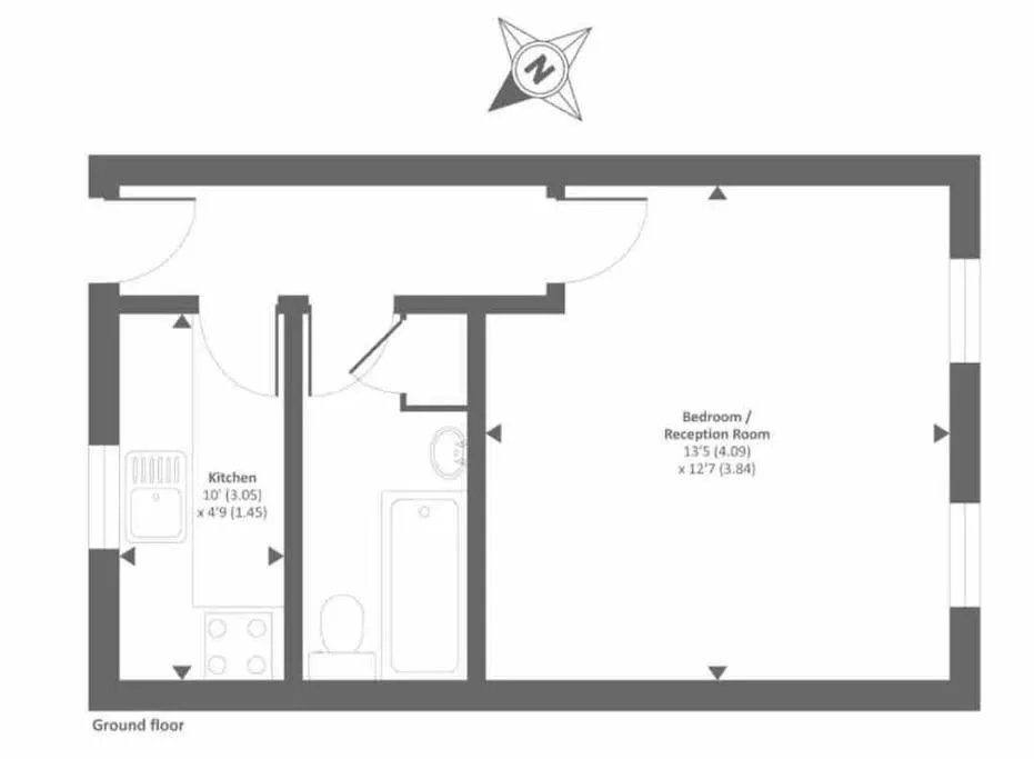 Exclusive flat in Oxford Centre with AC