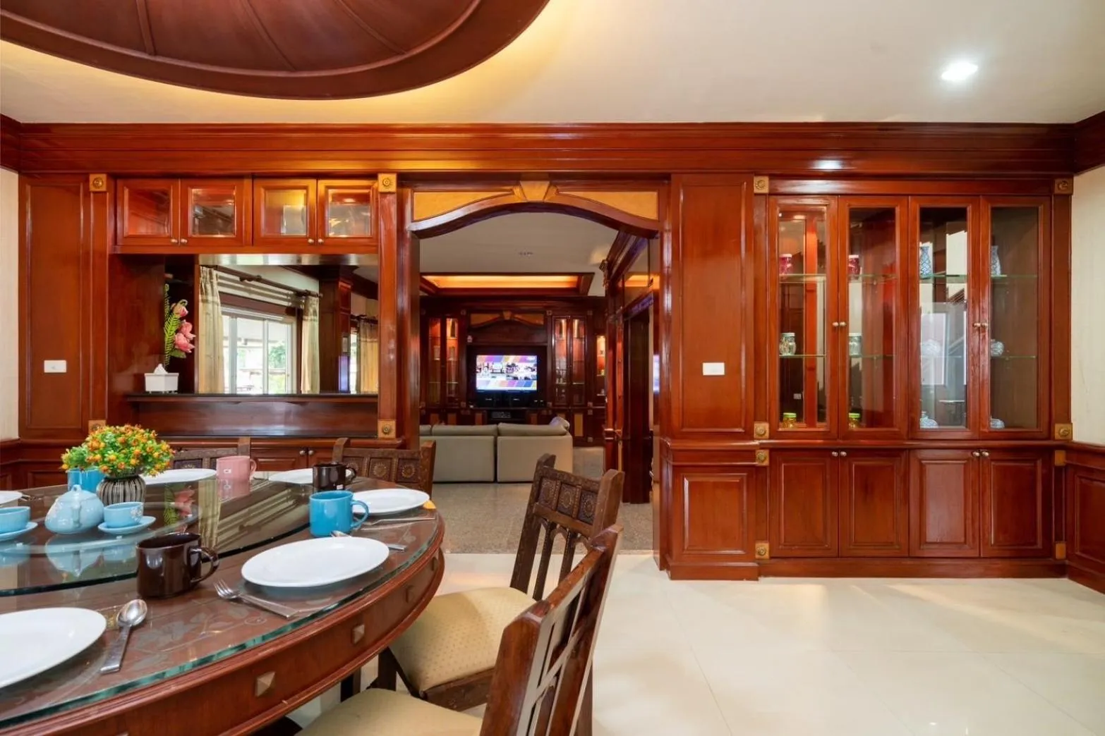 Dining area in Orchid Pool Villa Phuket - SHA Extra Plus & Warm pool