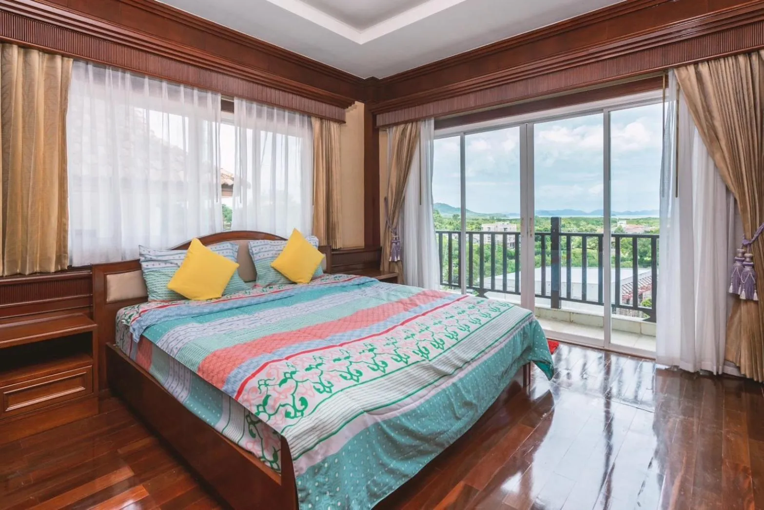 Bedroom, Bed in Orchid Pool Villa Phuket - SHA Extra Plus & Warm pool