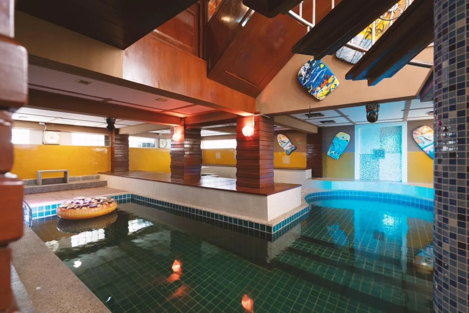 Swimming pool in Orchid Pool Villa Phuket - SHA Extra Plus & Warm pool