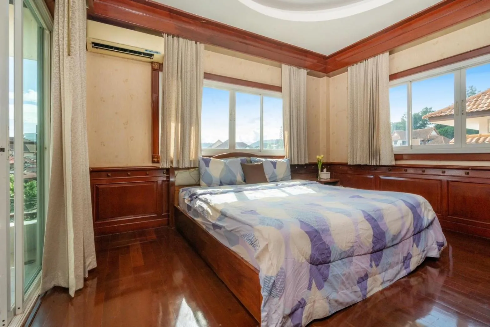 Bed in Orchid Pool Villa Phuket - SHA Extra Plus & Warm pool