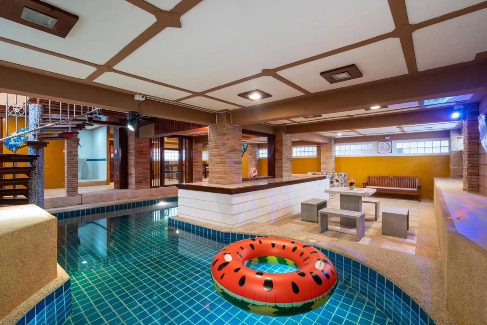 Swimming pool in Orchid Pool Villa Phuket - SHA Extra Plus & Warm pool