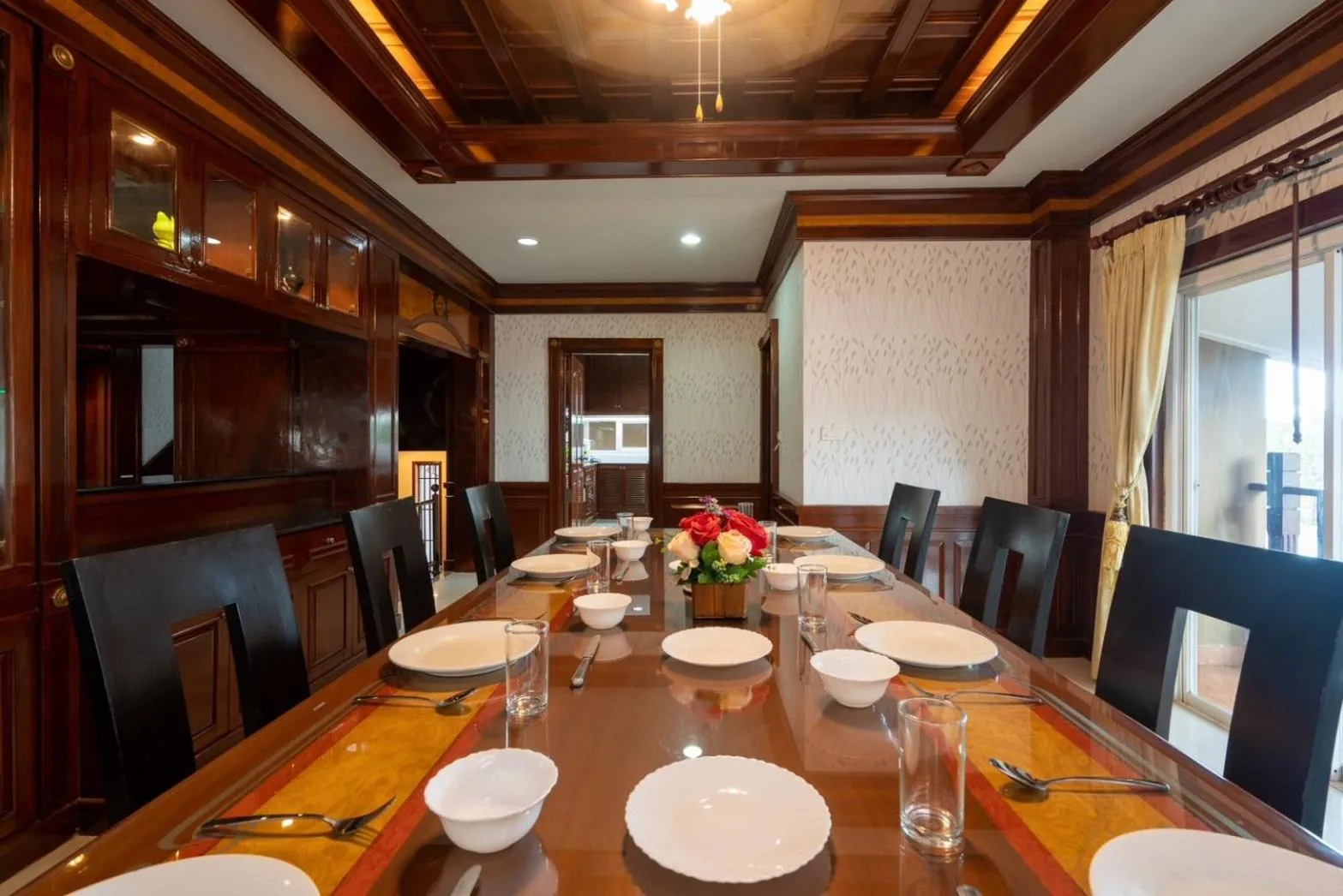 Dining area in Orchid Pool Villa Phuket - SHA Extra Plus & Warm pool