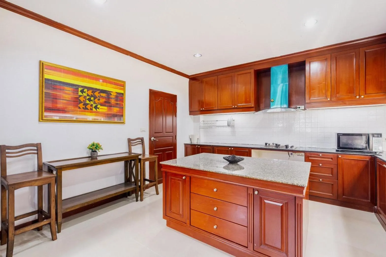 Kitchen or kitchenette in Orchid Pool Villa Phuket - SHA Extra Plus & Warm pool