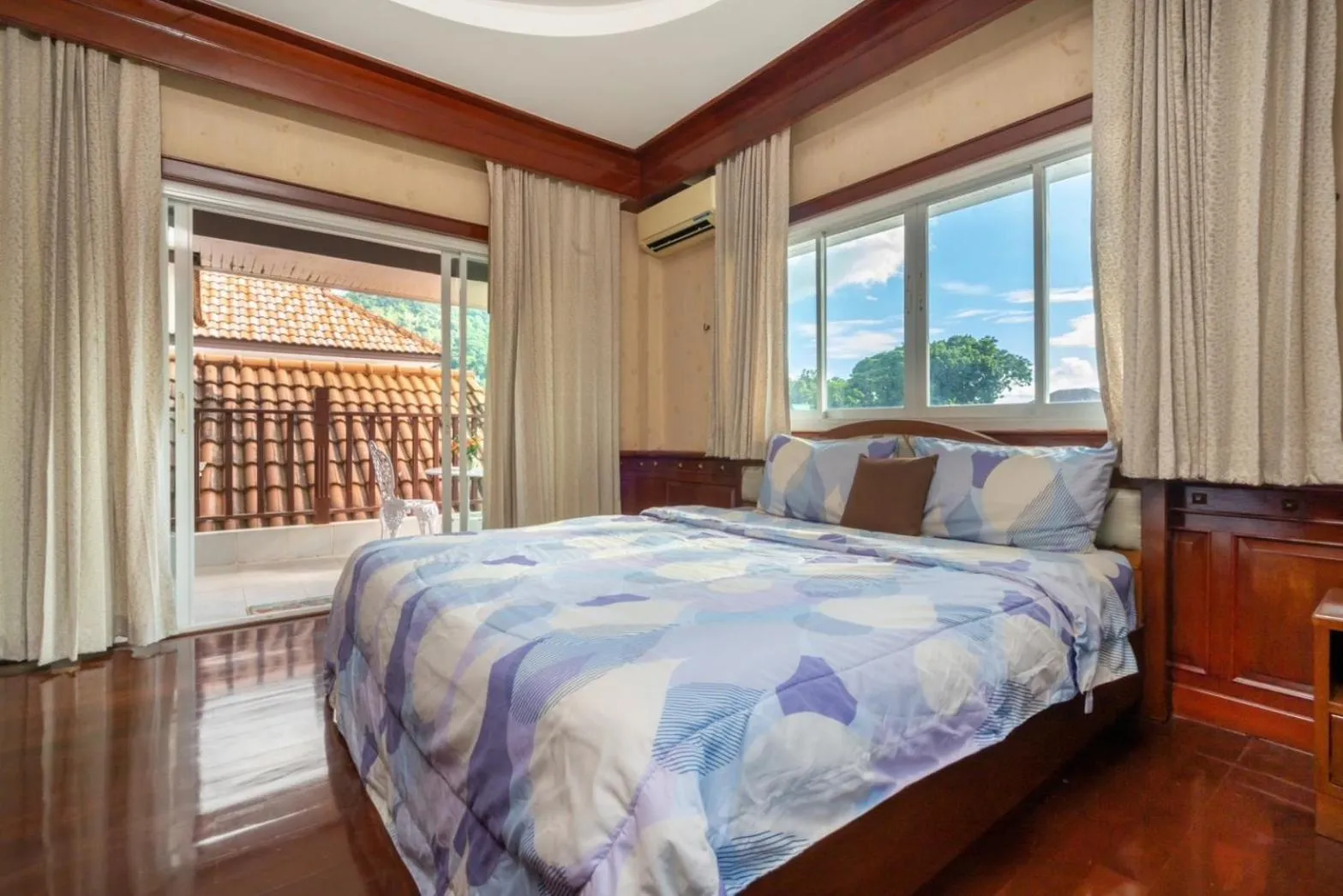 Bed in Orchid Pool Villa Phuket - SHA Extra Plus & Warm pool