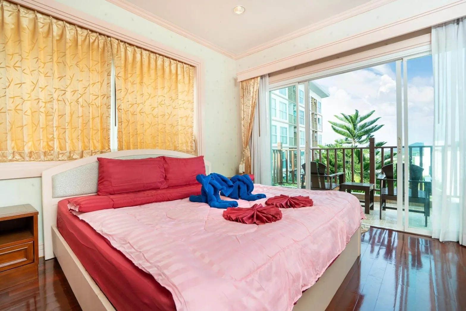 View (from property/room), Bed in Orchid Pool Villa Phuket - SHA Extra Plus & Warm pool
