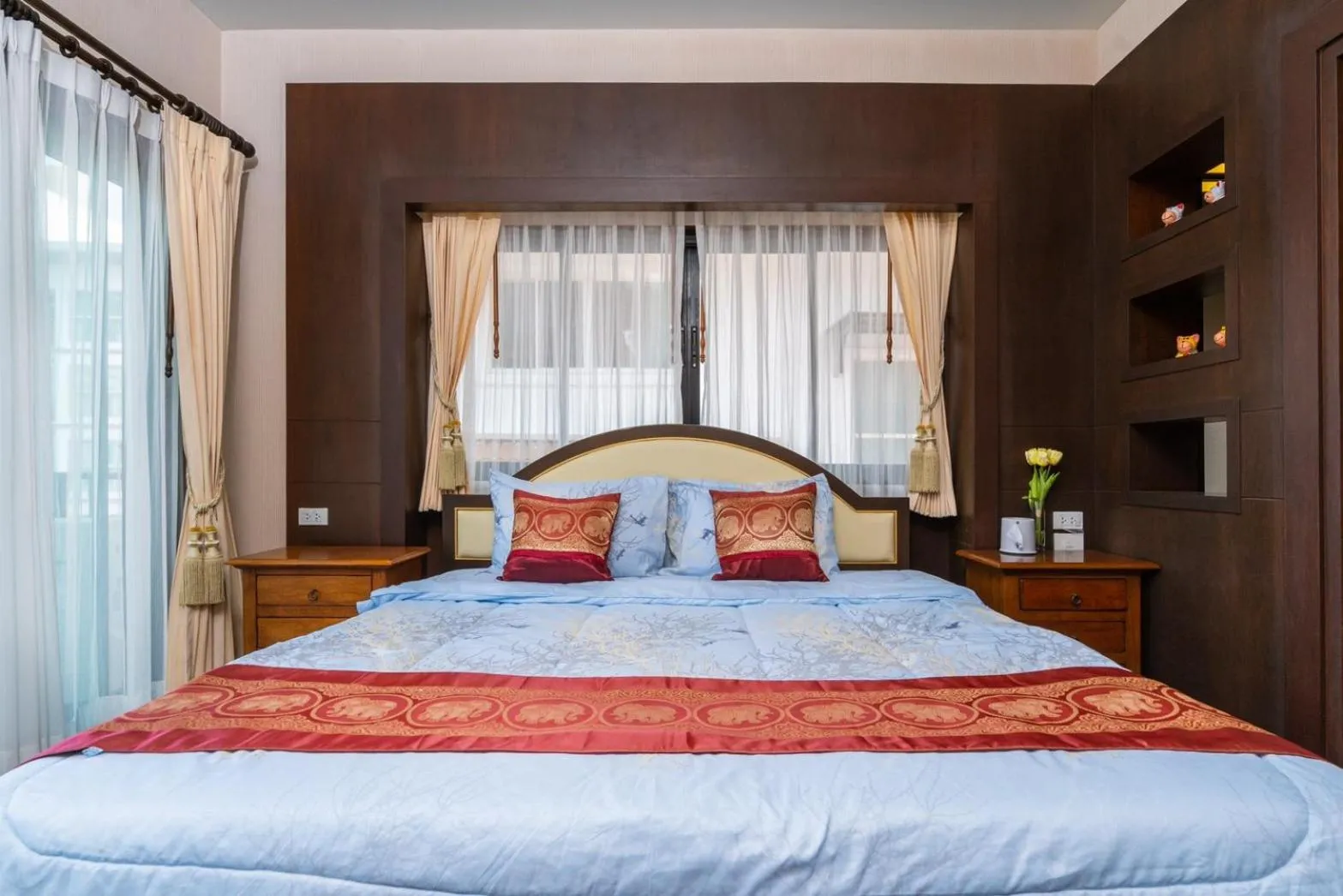 Bedroom, Bed in Orchid Pool Villa Phuket - SHA Extra Plus & Warm pool