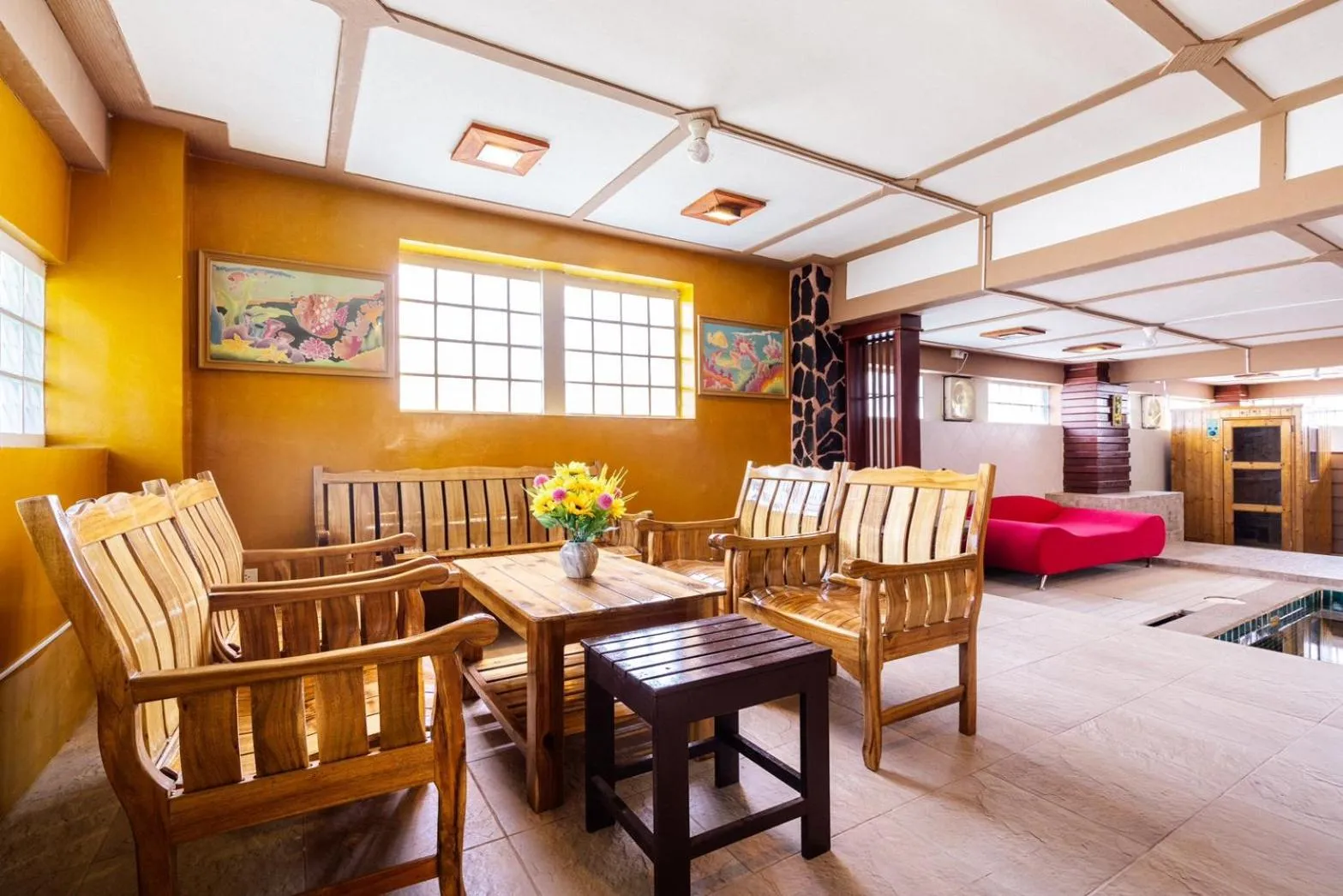 Communal lounge/ TV room in Orchid Pool Villa Phuket - SHA Extra Plus & Warm pool