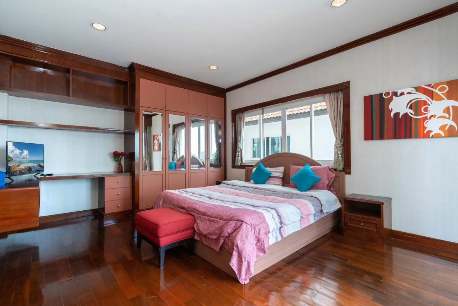 Bed in Orchid Pool Villa Phuket - SHA Extra Plus & Warm pool