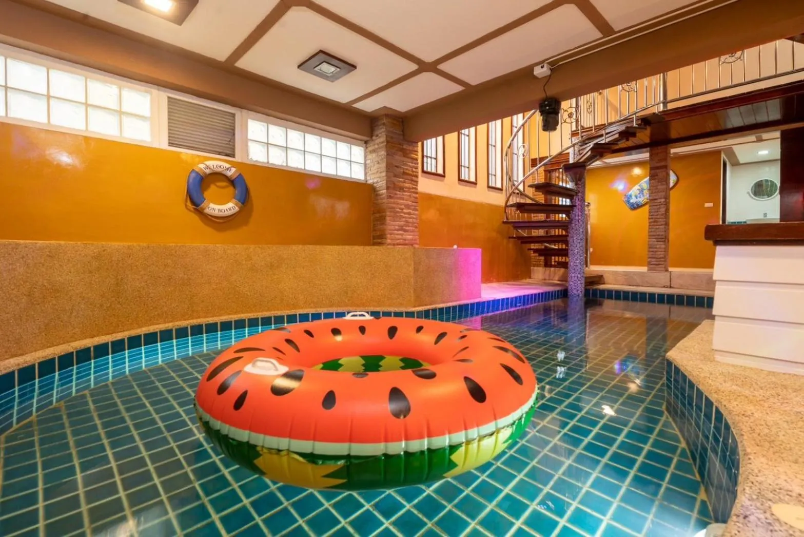 Swimming pool in Orchid Pool Villa Phuket - SHA Extra Plus & Warm pool