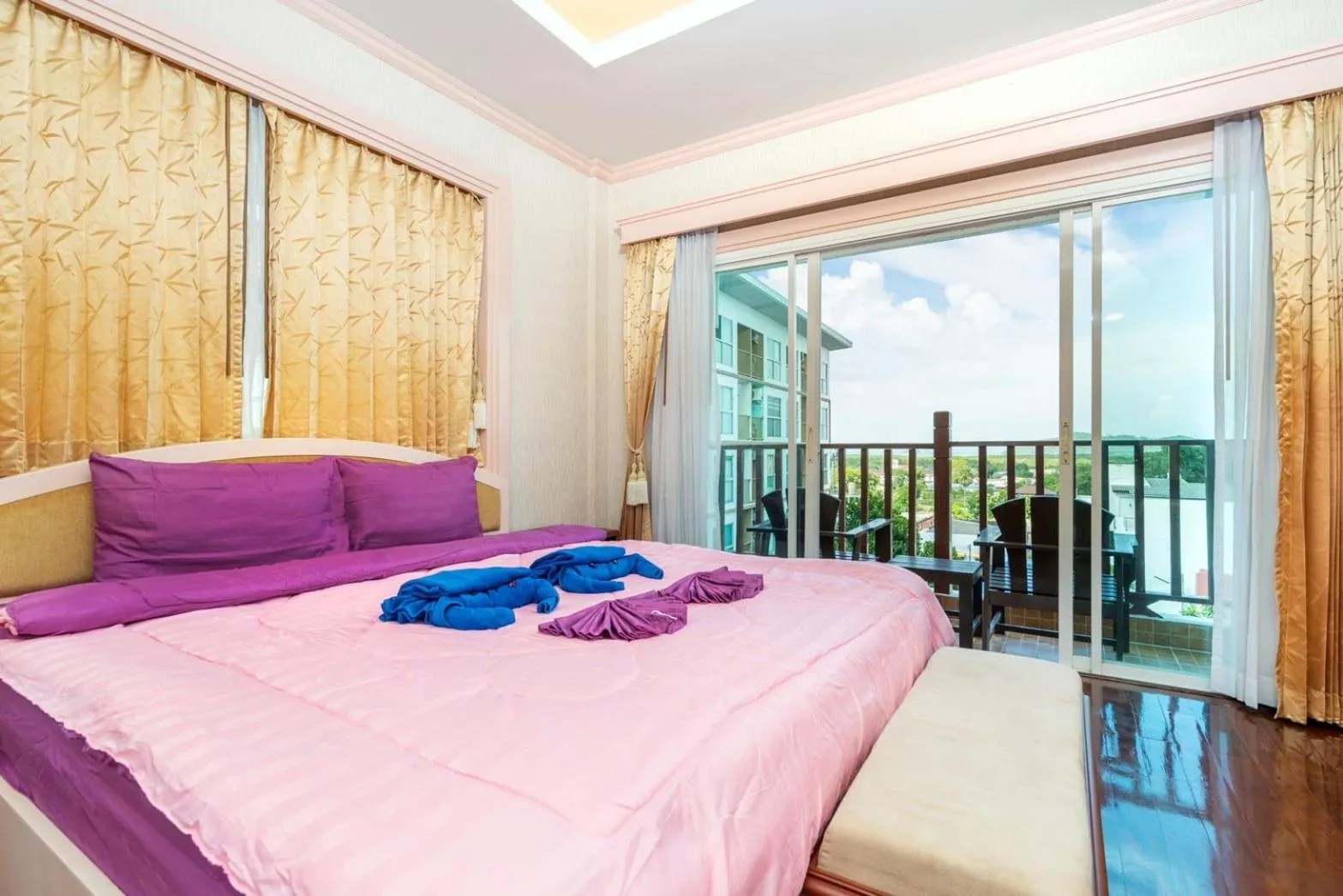 Bed in Orchid Pool Villa Phuket - SHA Extra Plus & Warm pool