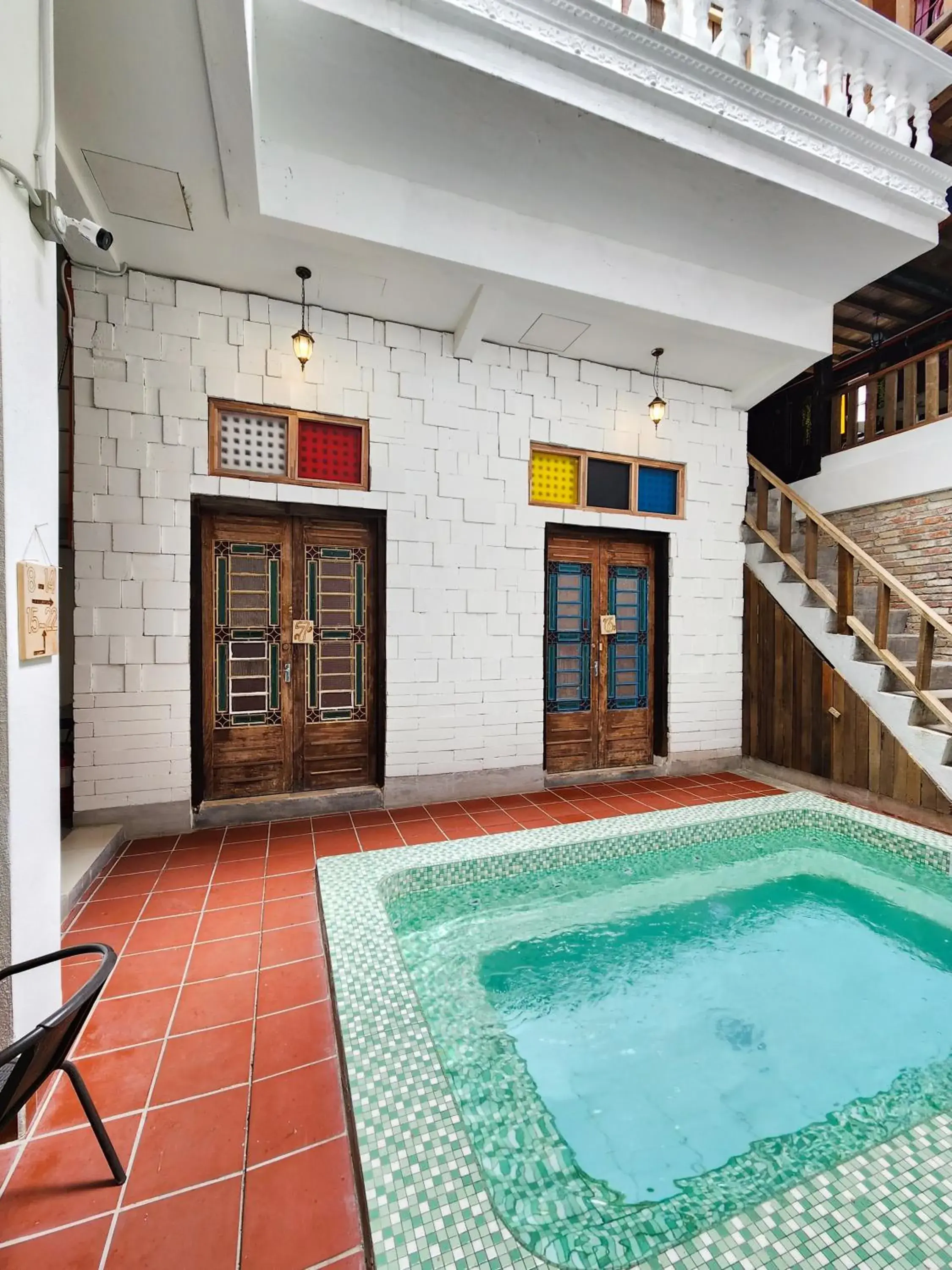 Swimming pool in Bestow Boutique Hotel Swimming pool in Bestow Boutique Hotel