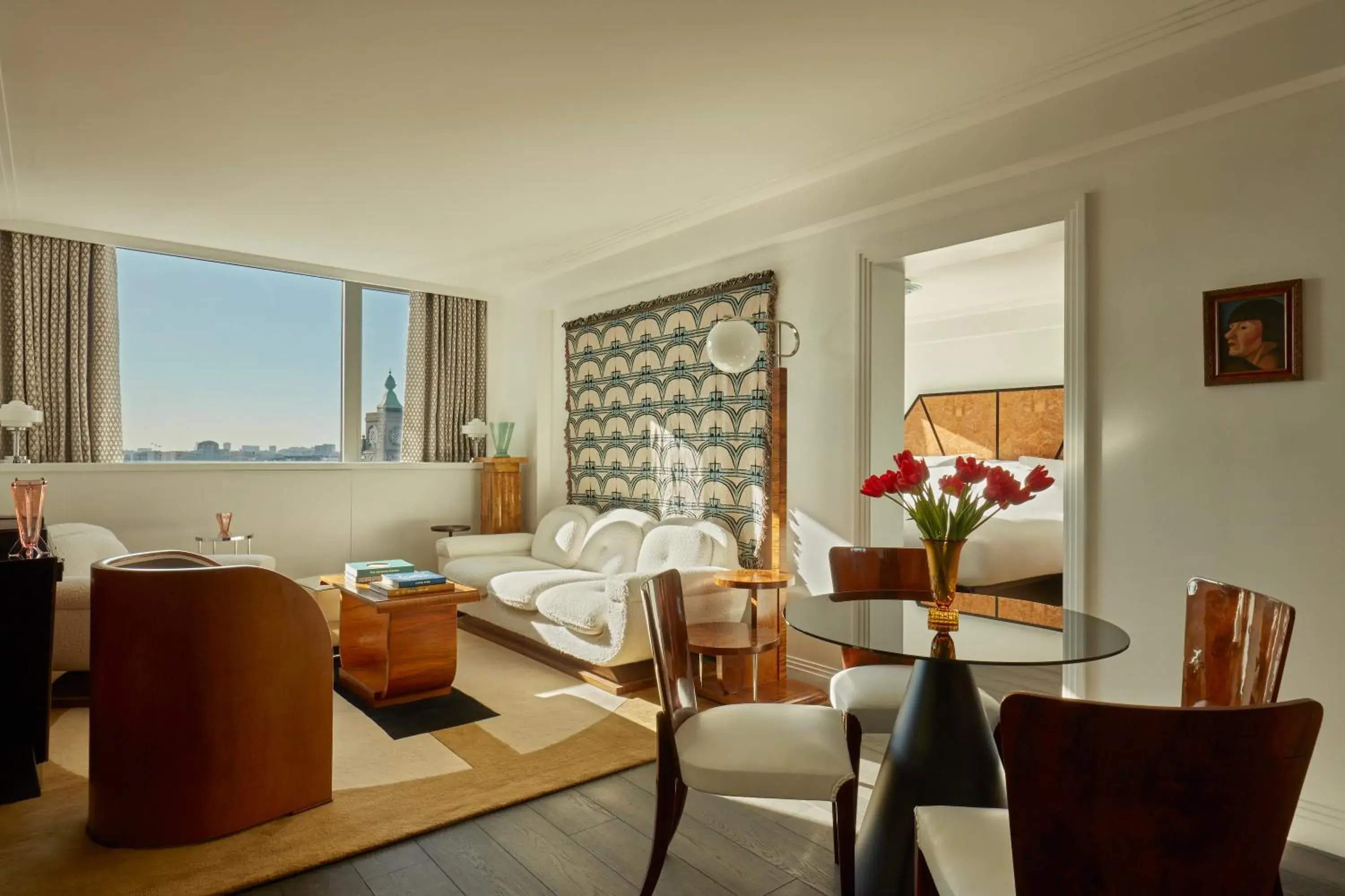 Living room in Sea Containers London Living room in Sea Containers London