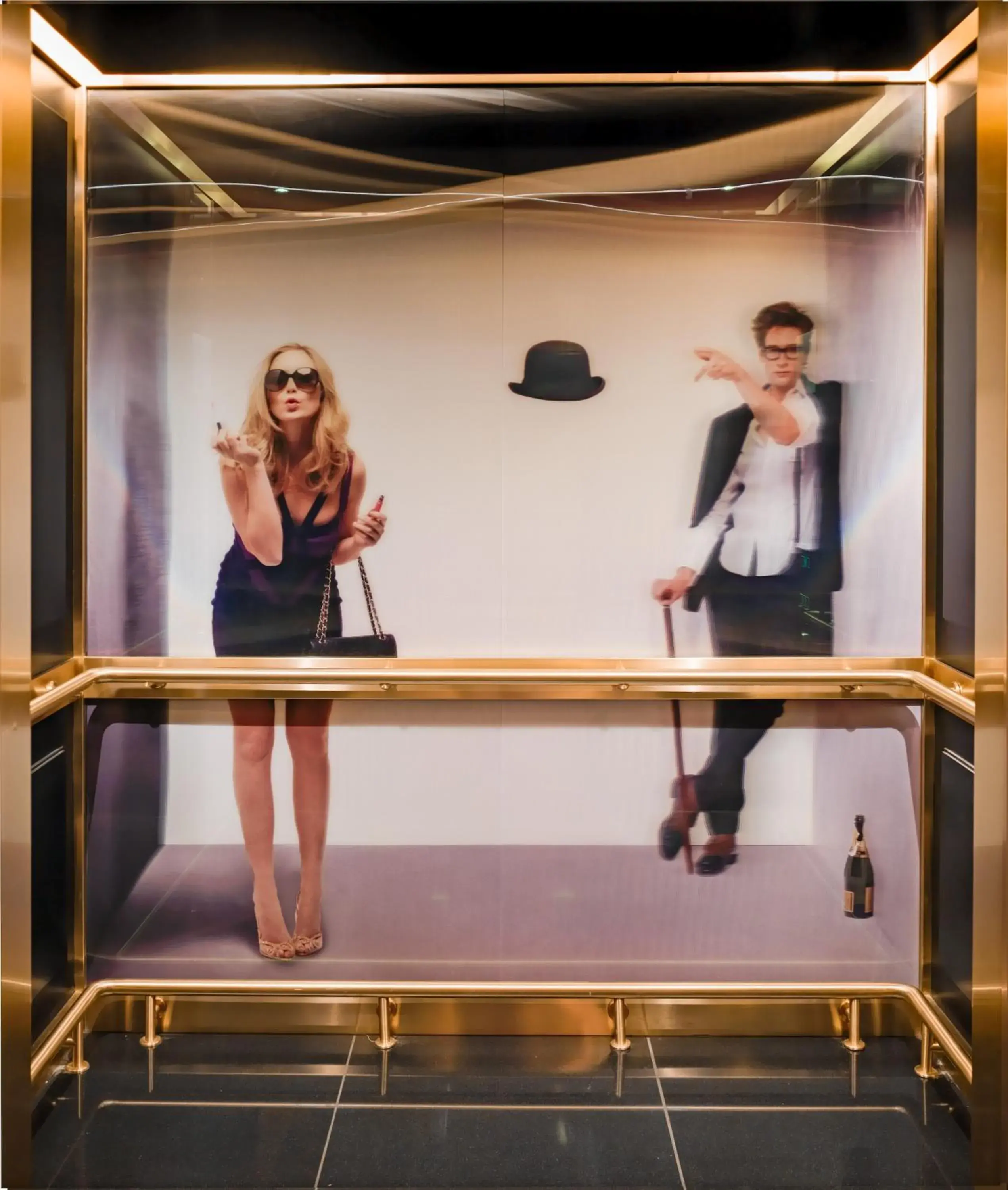 Lobby or reception in Sea Containers London Lobby or reception in Sea Containers London