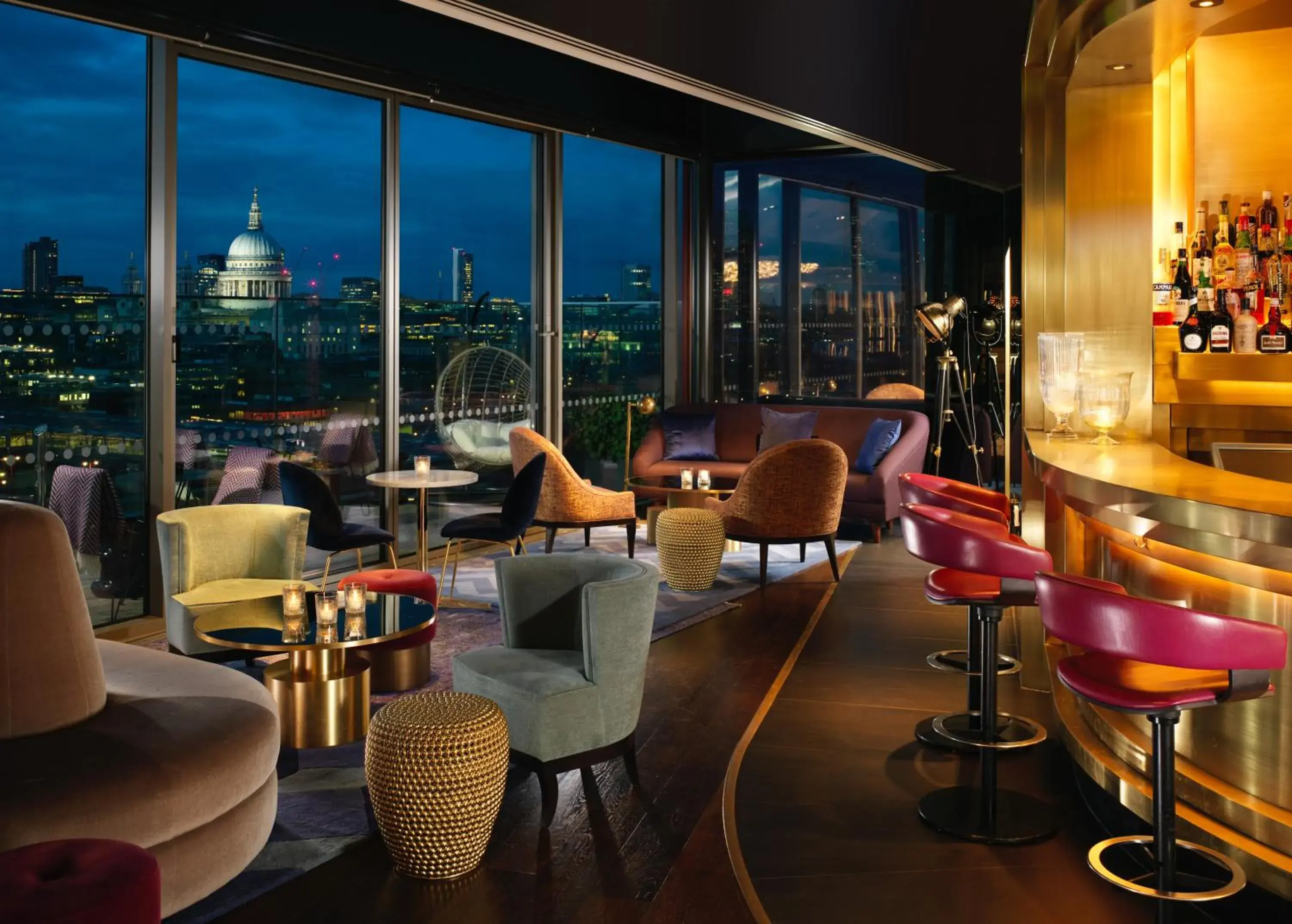 Lounge or bar in Sea Containers London Lounge or bar in Sea Containers London