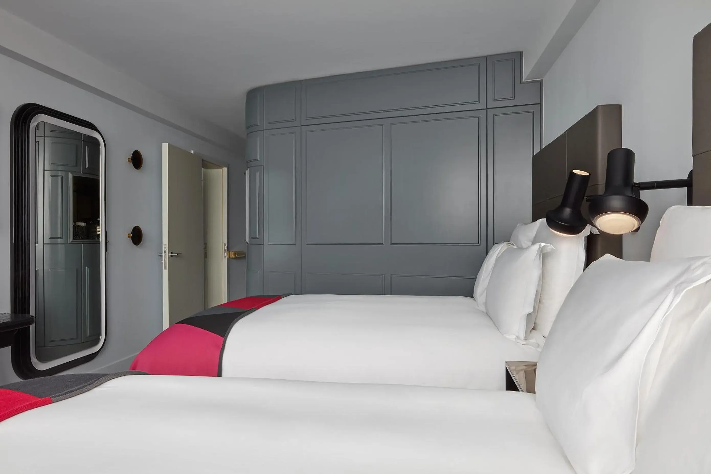 Bedroom, Bed in Sea Containers London Bedroom, Bed in Sea Containers London