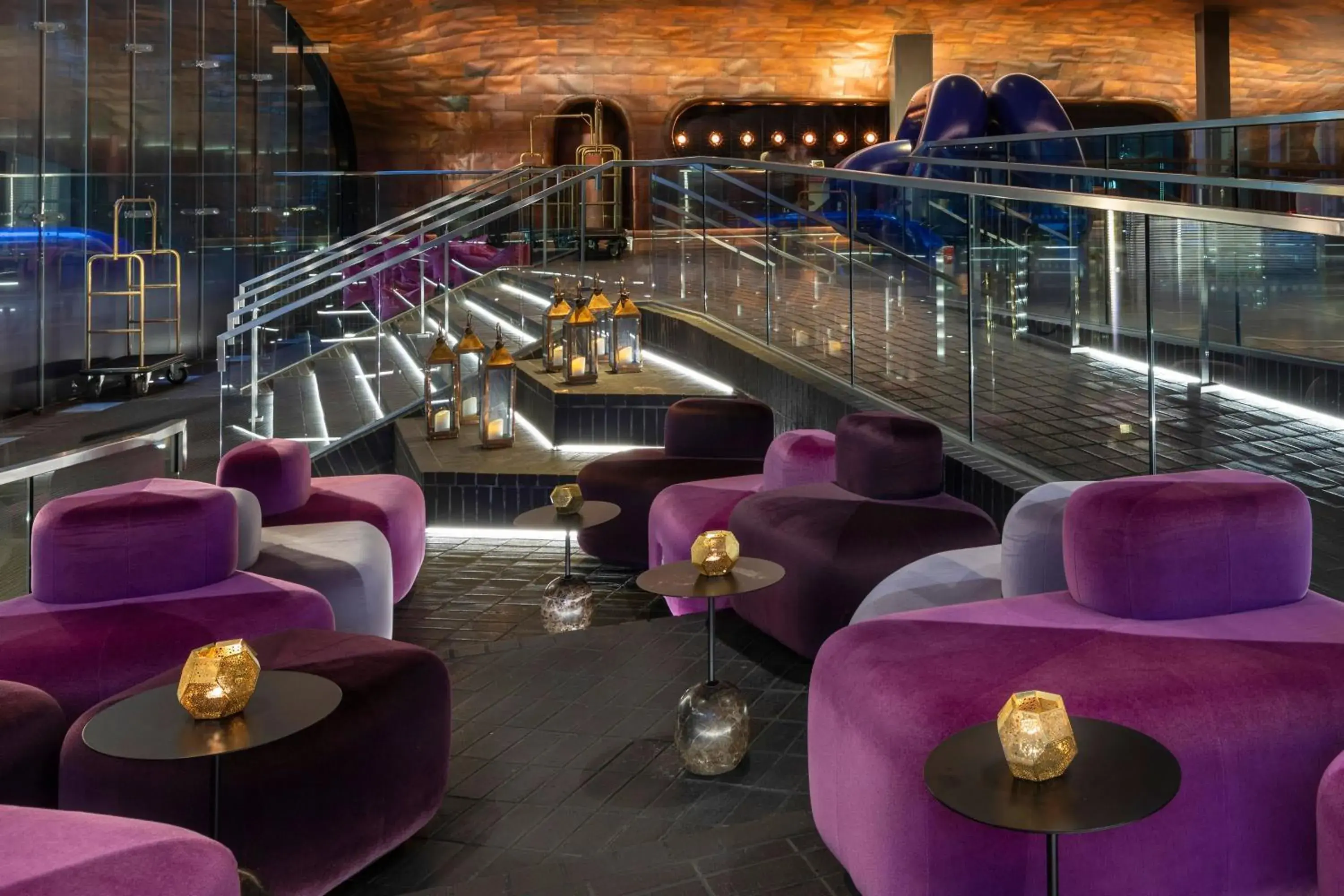 Lobby or reception in Sea Containers London Lobby or reception in Sea Containers London