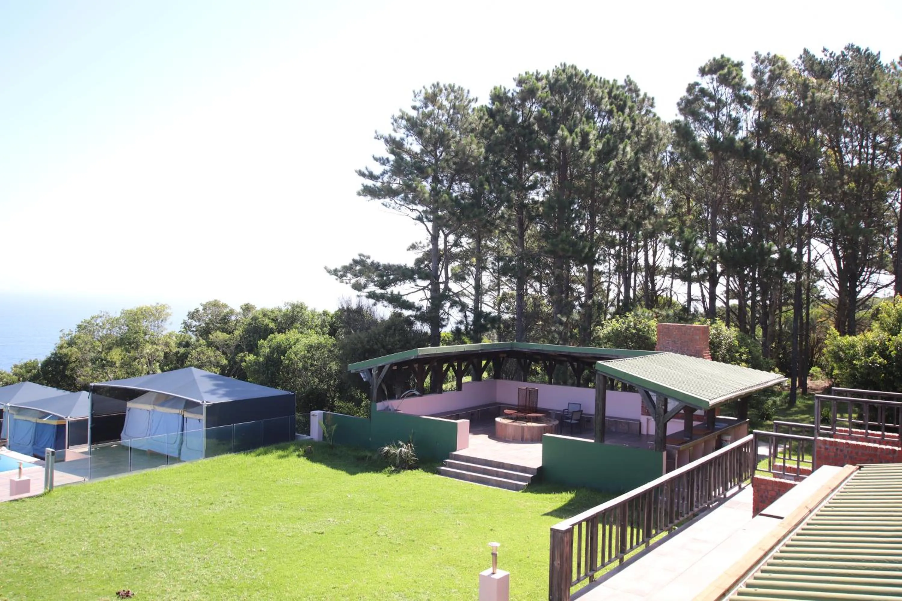 Natural landscape in Tsitsikamma on Sea Resort