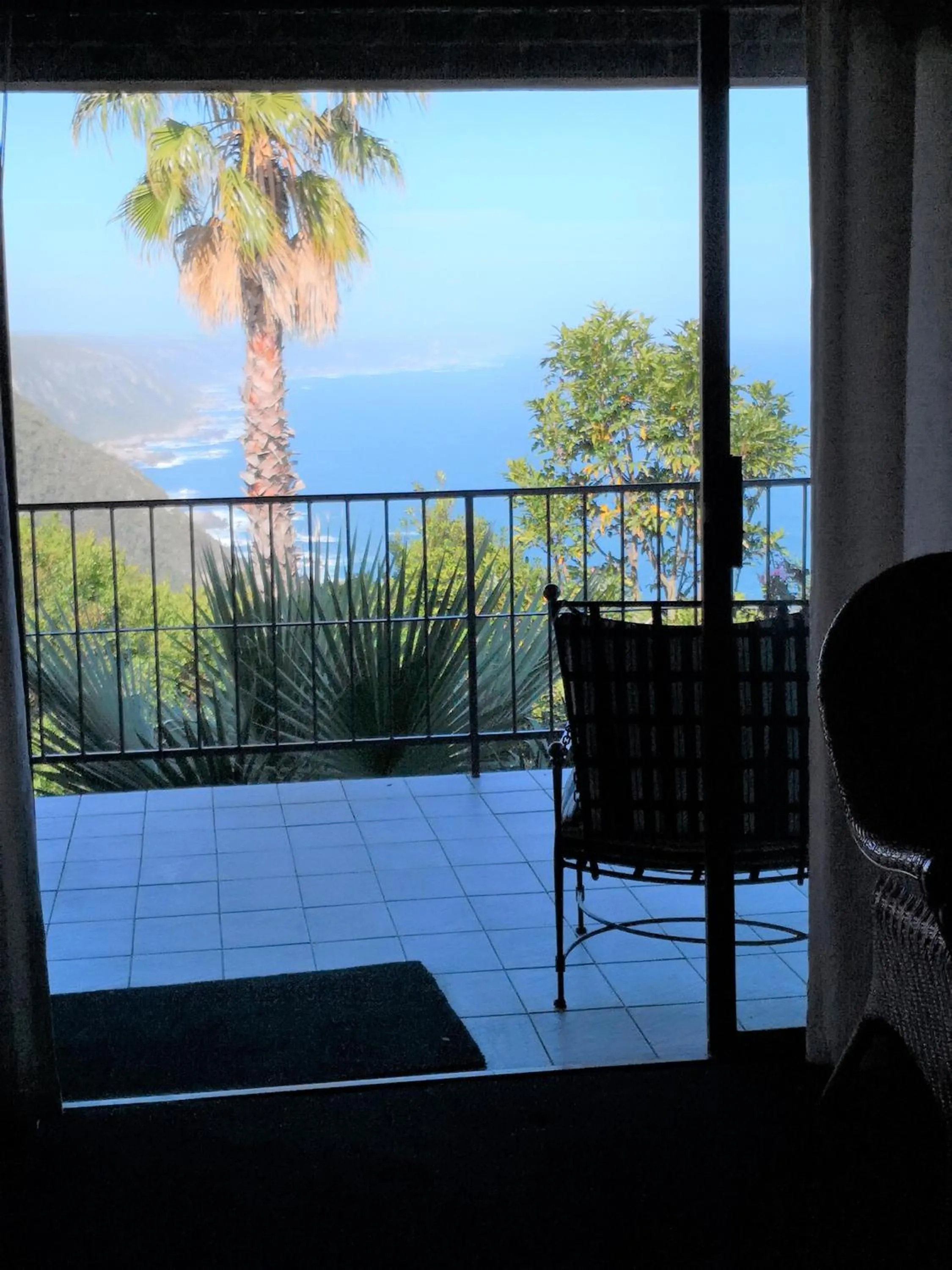 Patio in Tsitsikamma on Sea Resort