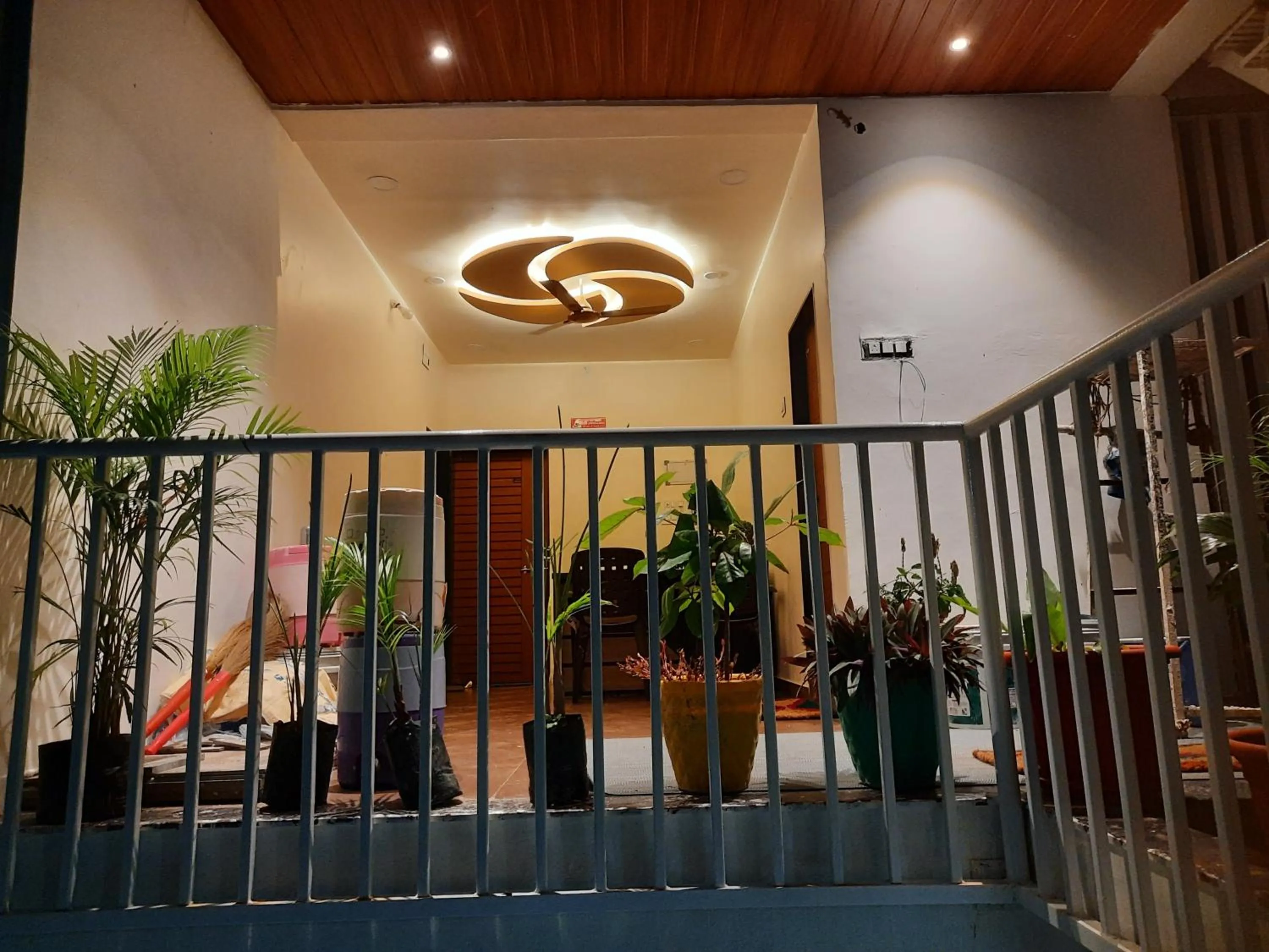 Seating area in Shriguru Guest House Akkalkot