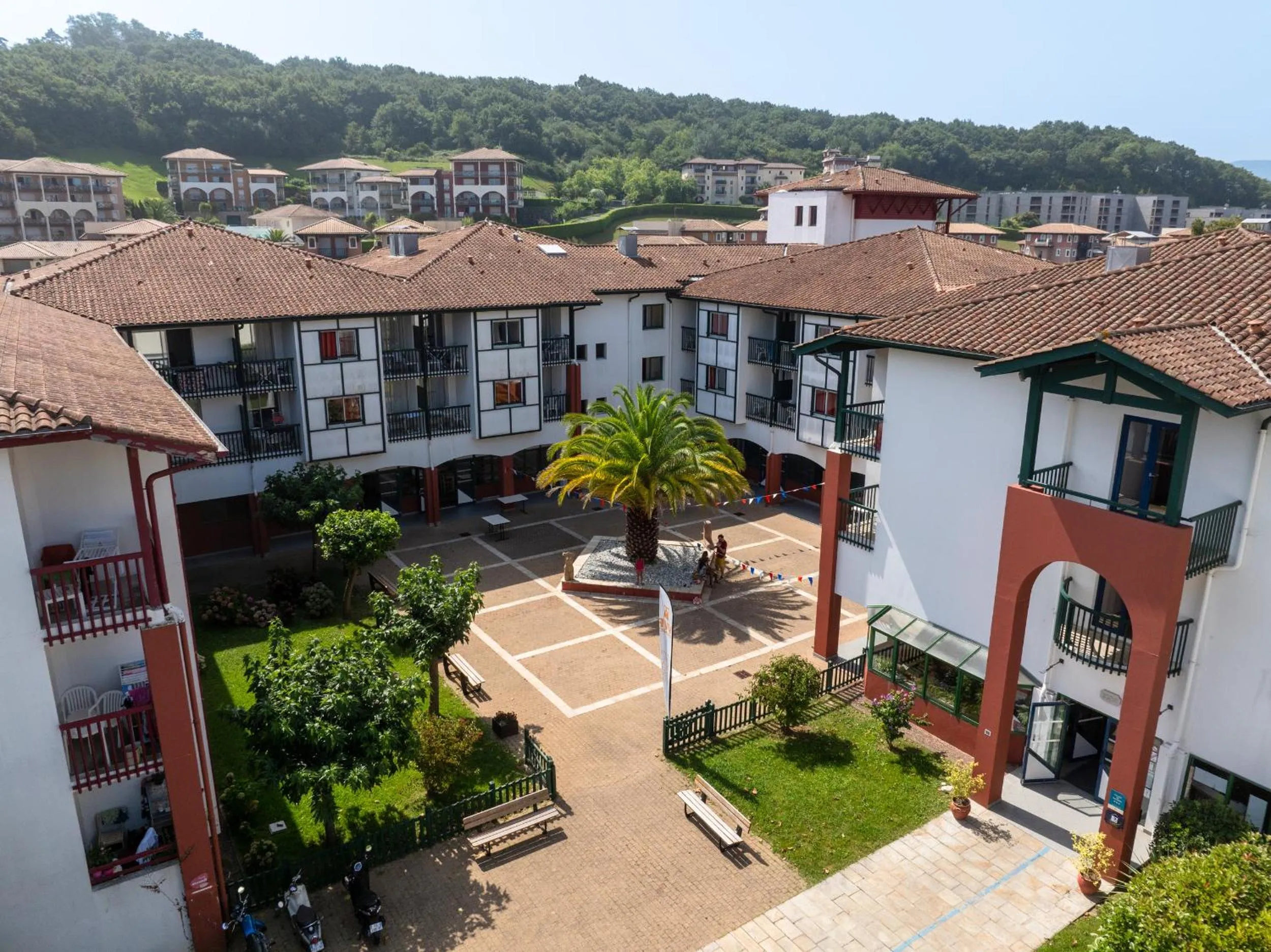 Patio in VVF Urrugne Saint-Jean-de-Luz Côte Basque